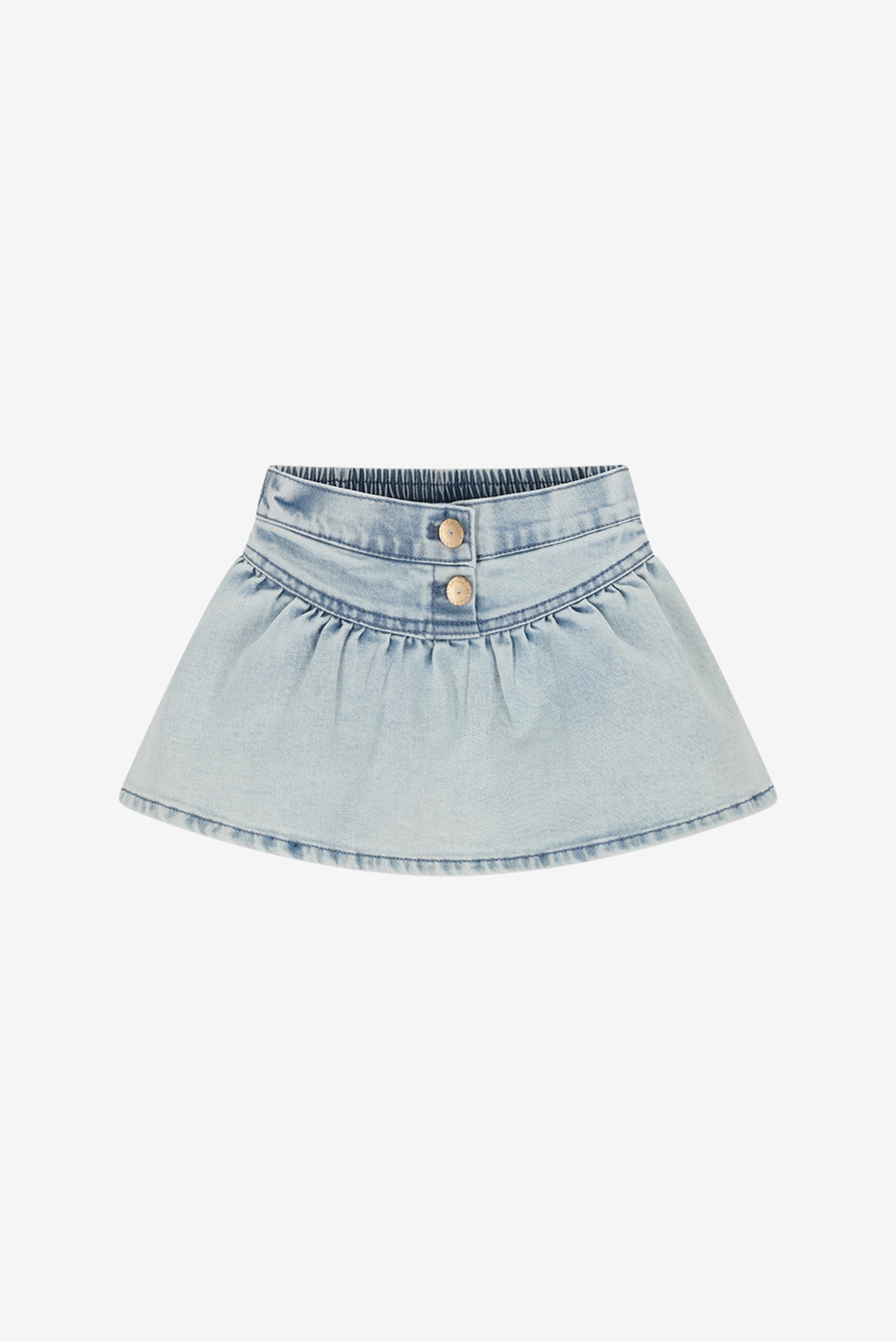 Le Chic TRISSY zomer spijkerrok. Classic Light Denim