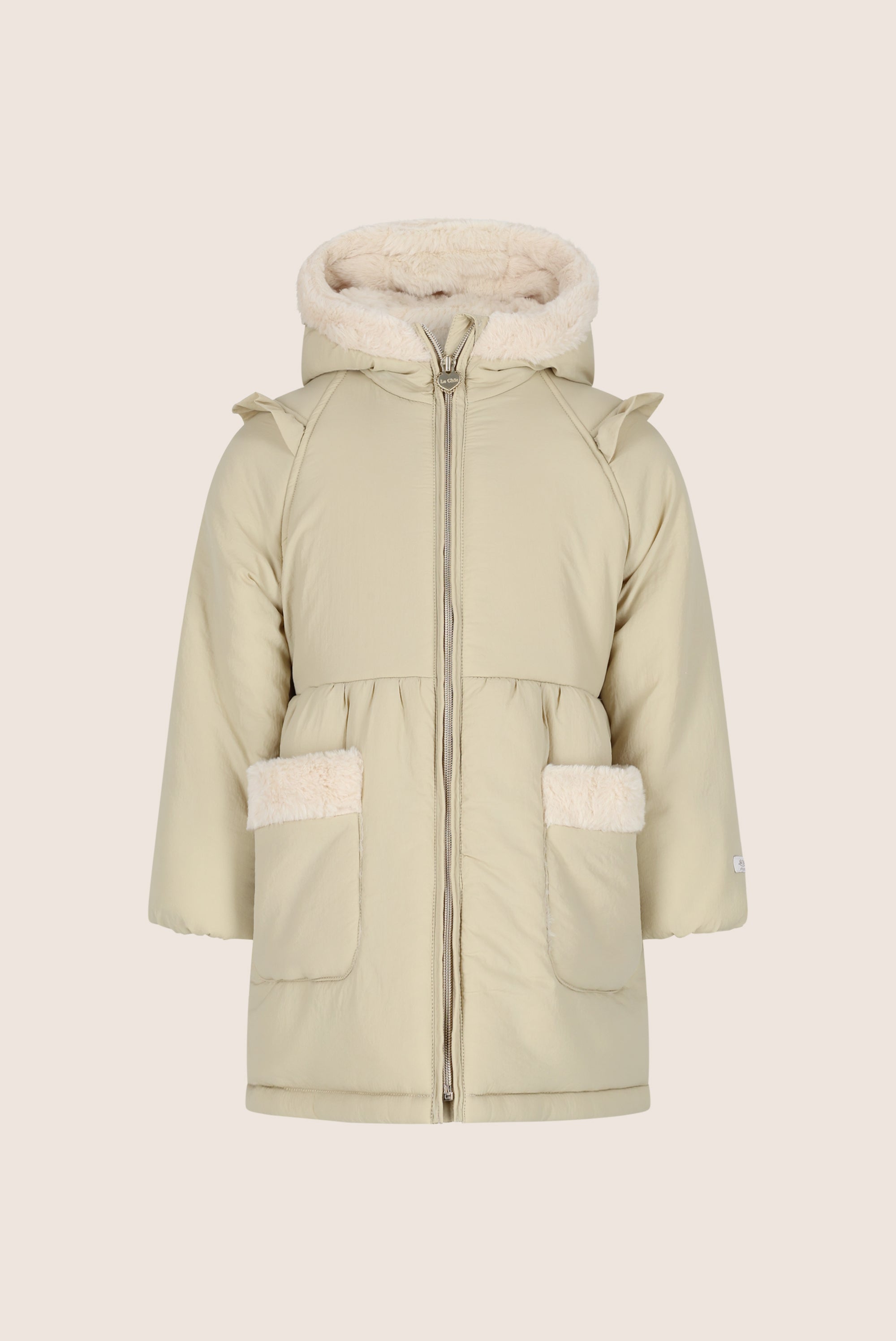 Le Chic BARLEY raglan winterjas - Dune Delight