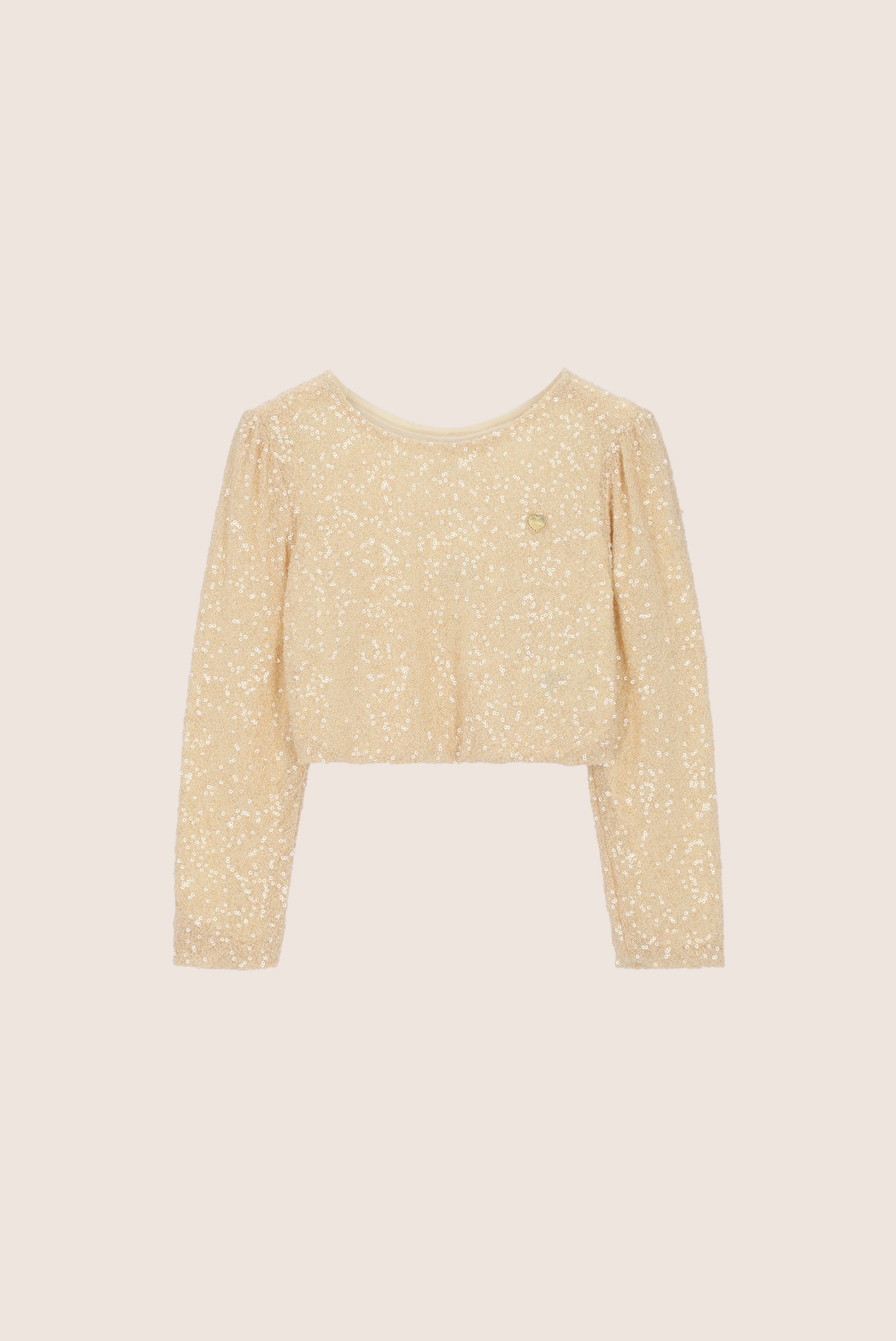 ELSA pailletten top - Hearts of Gold