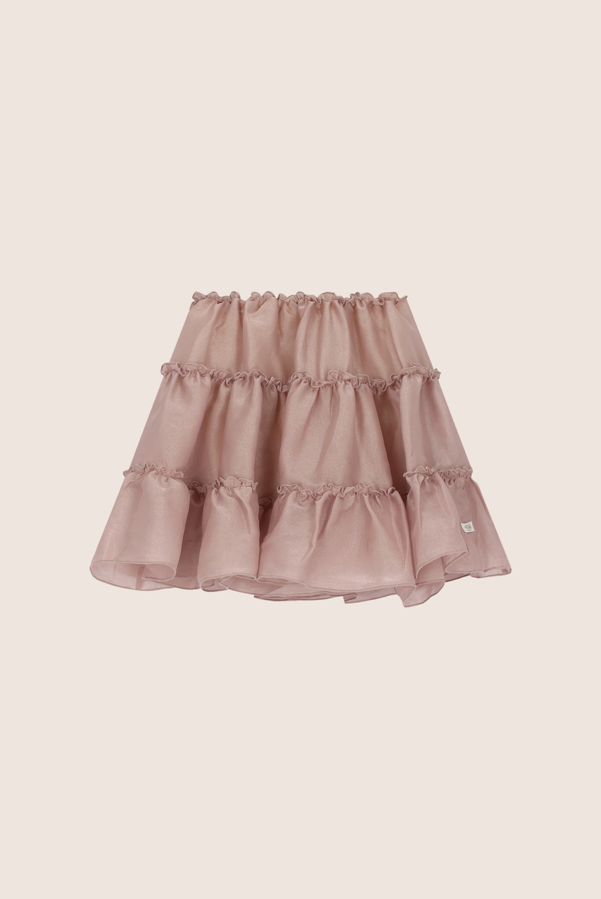 TREA glanzende petticoat - Victorian Pink