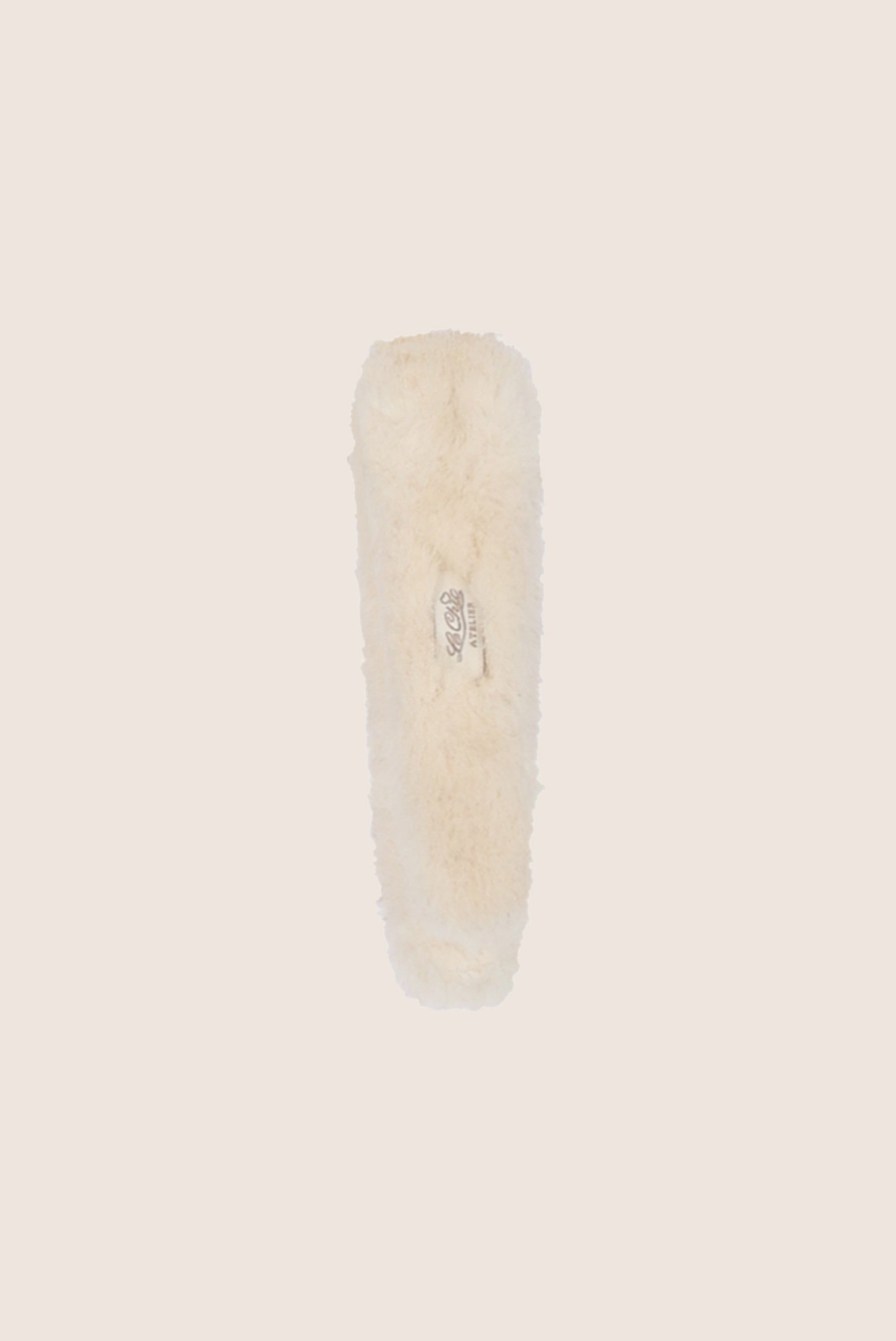 ROMY furry haarband - Antique White