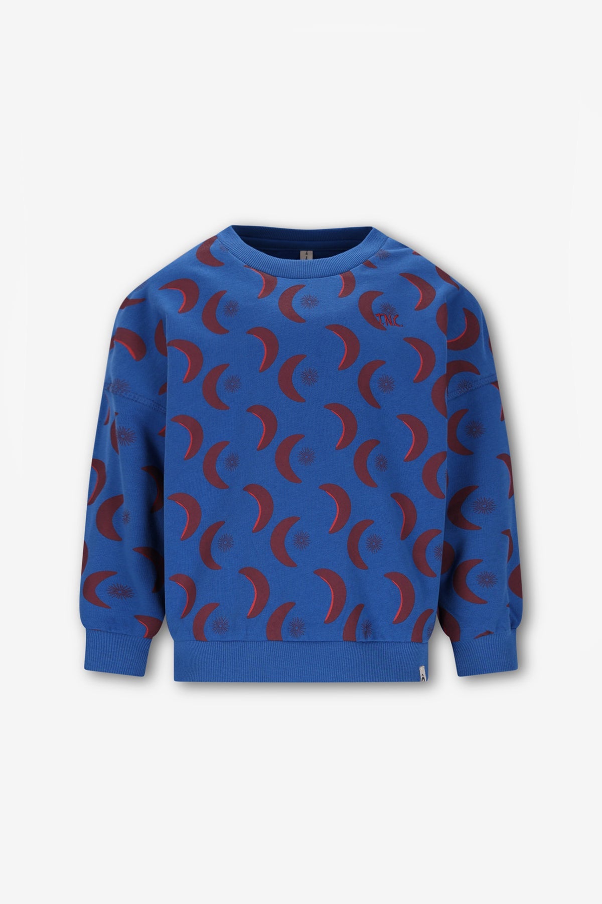 The New Chapter Sweater Bobbie Diep Blauw