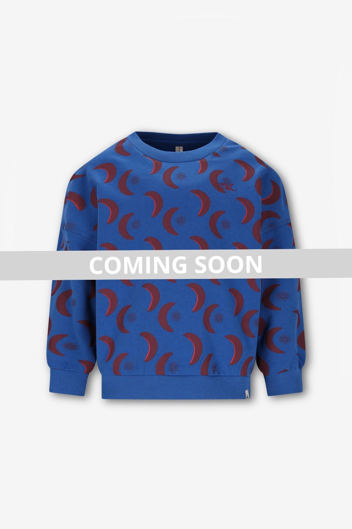 The New Chapter Sweater Bobbie Diep Blauw
