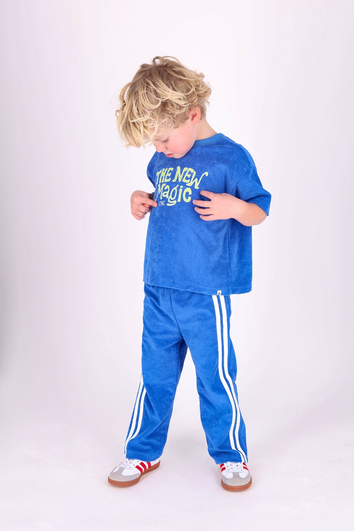 The New Chapter Bo T-shirt Blauw Magic