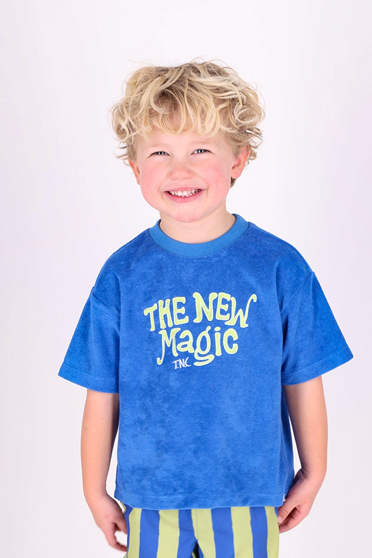 The New Chapter Bo T-shirt Blauw Magic