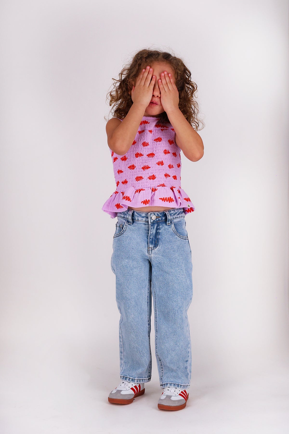 The New Chapter Melle top roze Giant steps