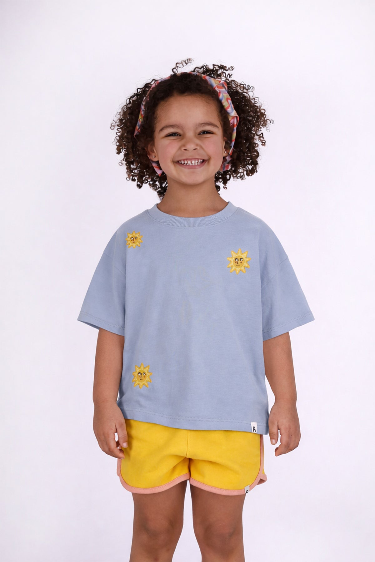 The New Chapter Bo T-shirt blauw Solshine