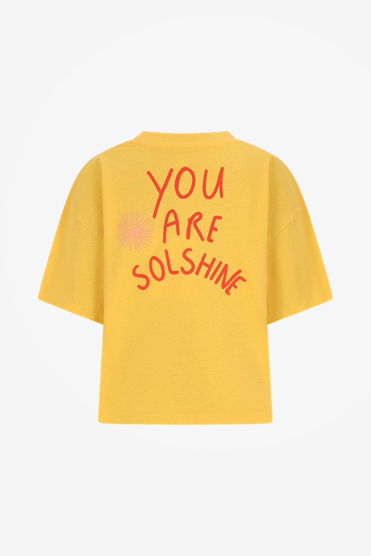The New Chapter Bo T-shirt yellow Solshine