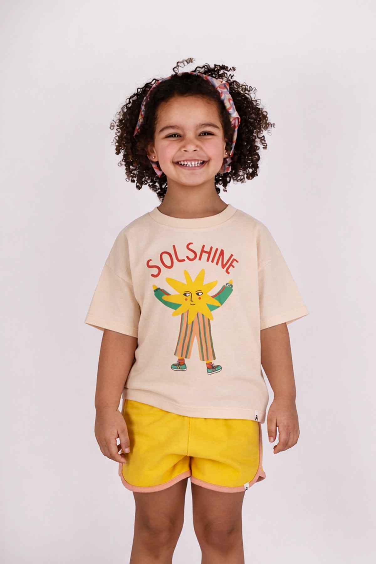 The New Chapter Alex short geel Solshine