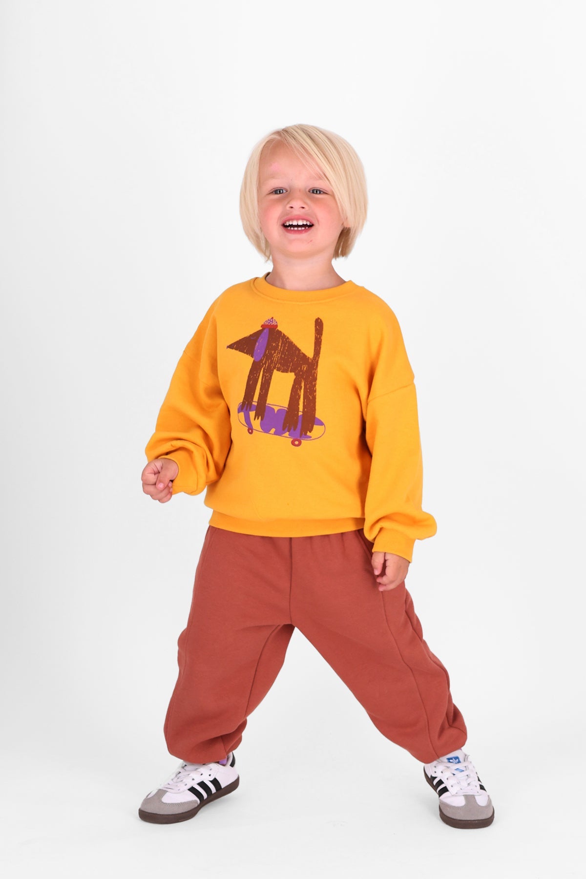 The New Chapter Wolf sweatpants bruin bold colors