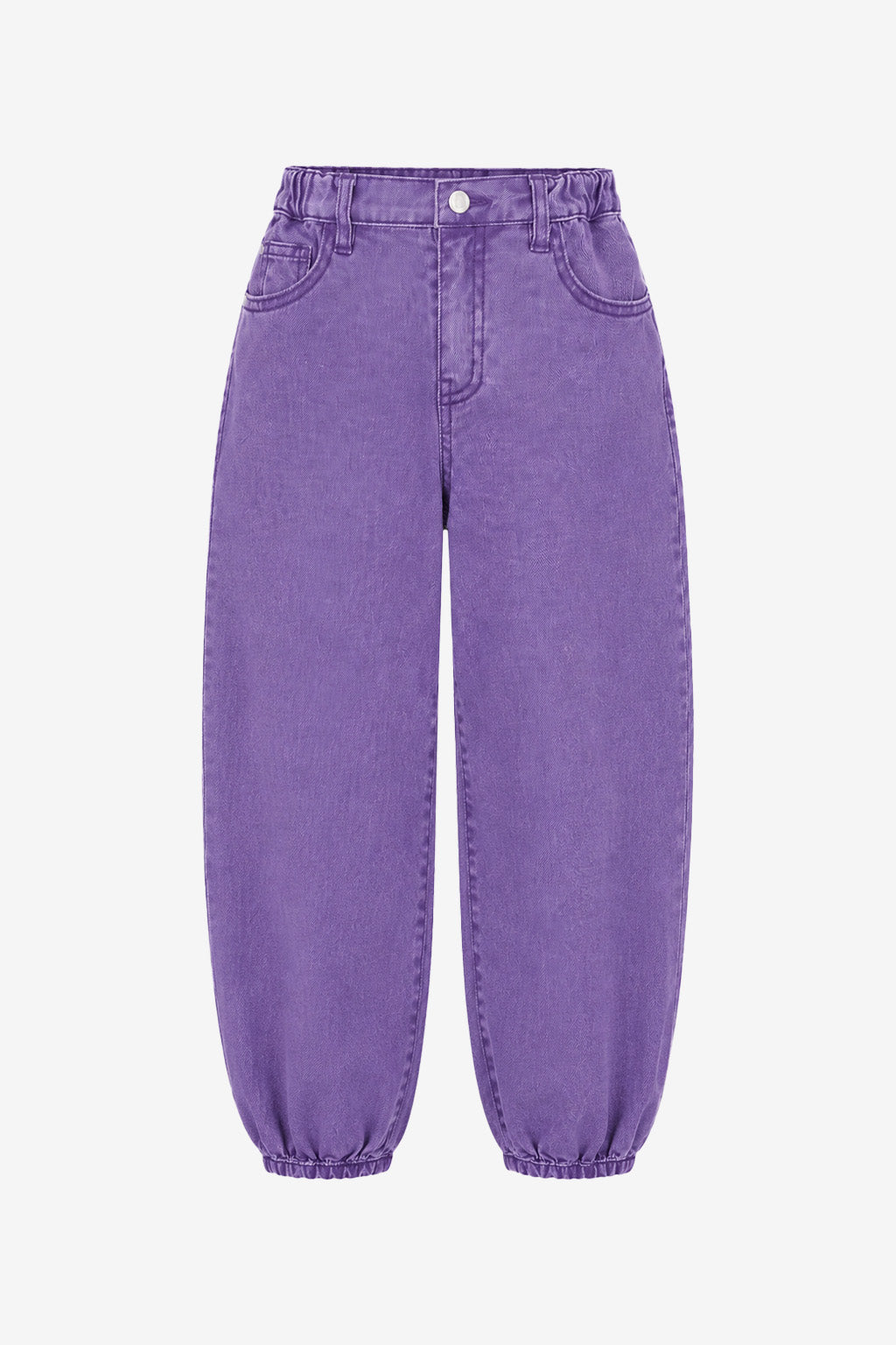 The New Chapter Stije denim pants paars bold colors