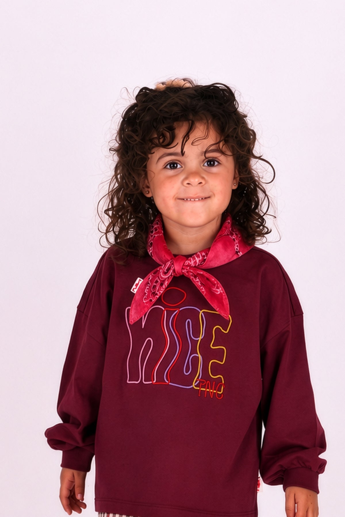 The New Chapter Syl scarf rood bold colors