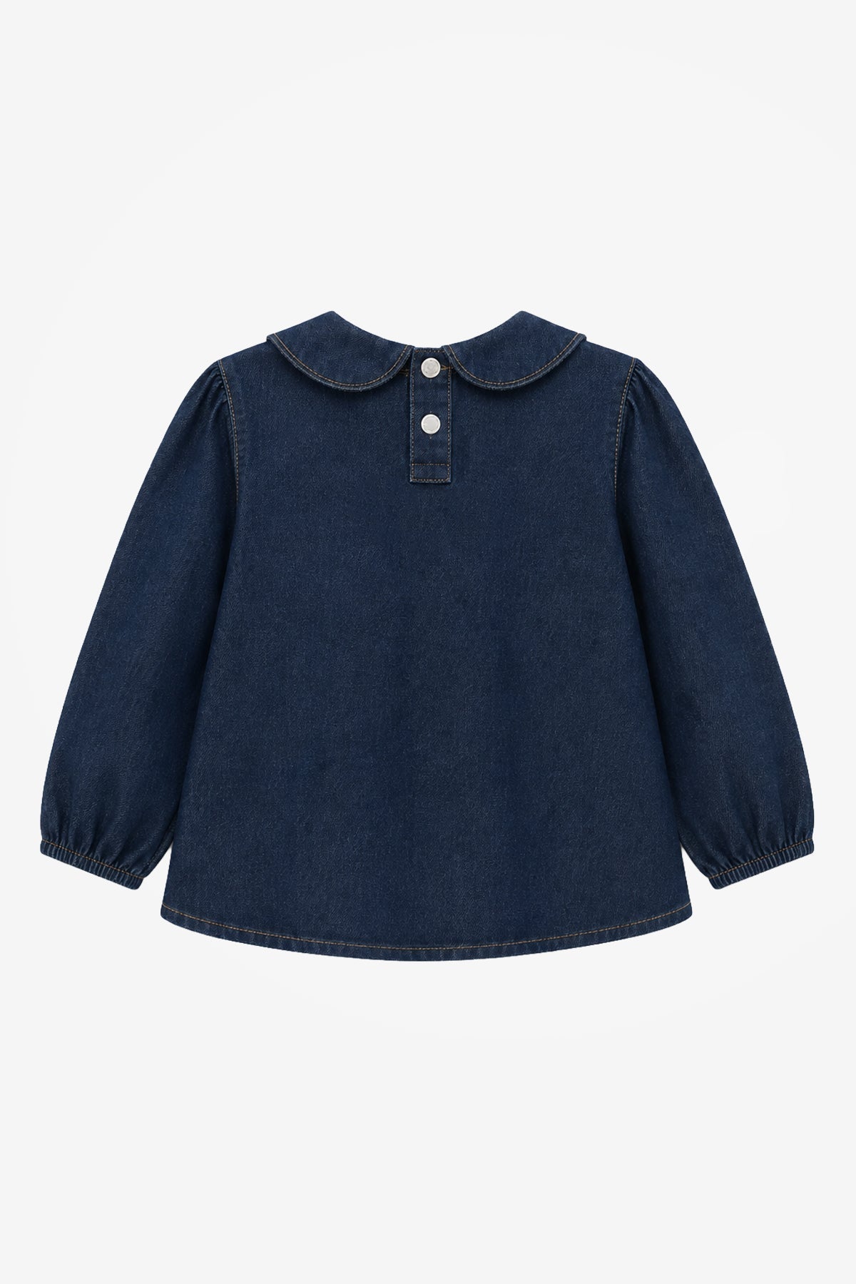 The New Chapter Baukje blouse donkerblauw bold colors