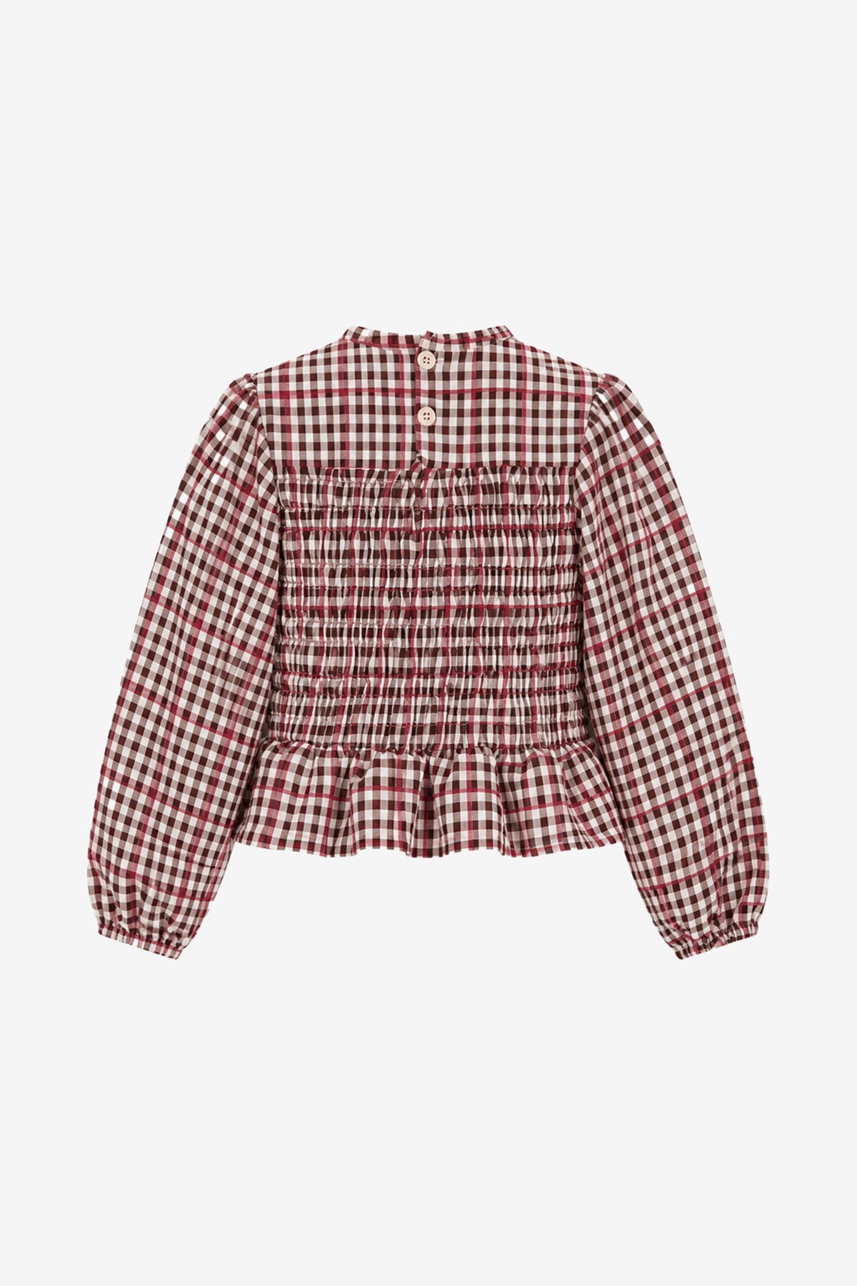 The New Chapter Izzy blouse bordeaux bold colors