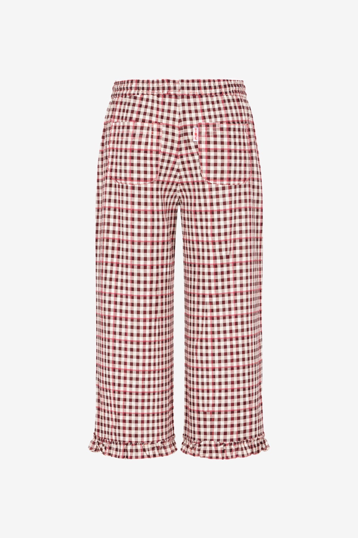 The New Chapter Tate trousers bordeaux bold colors