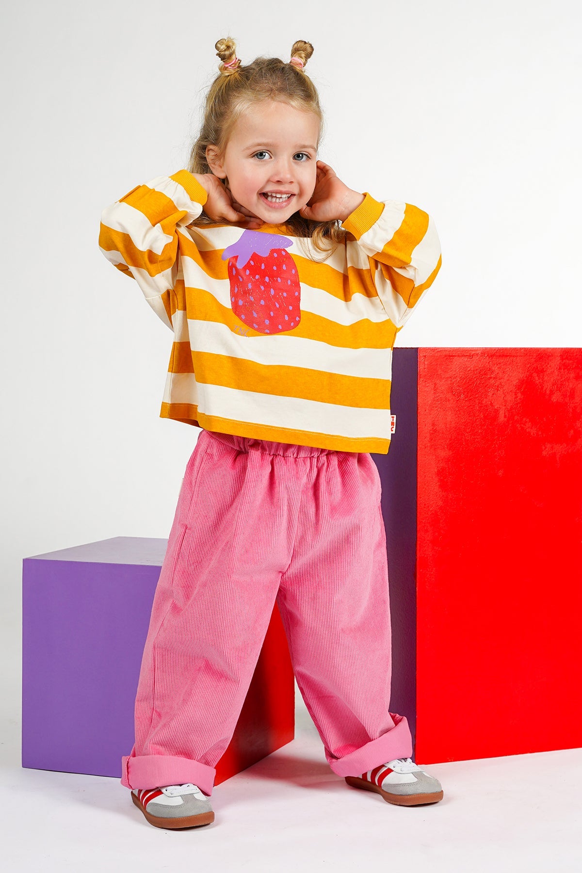 The New Chapter Atlas trousers roze bold colors