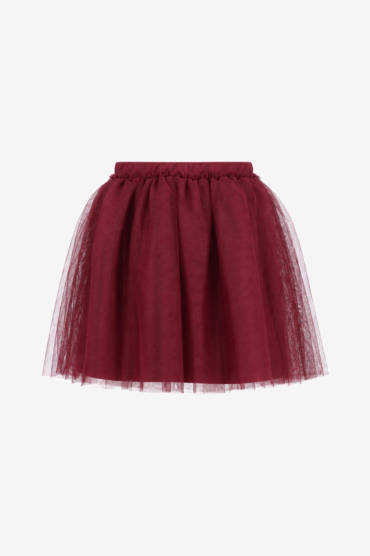 The New Chapter Luna skirt bordeaux bold colors
