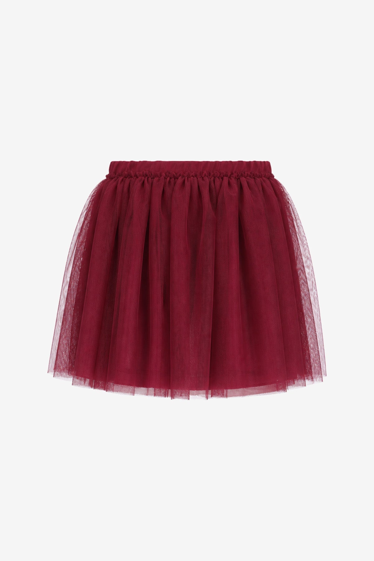 The New Chapter Luna skirt bordeaux bold colors