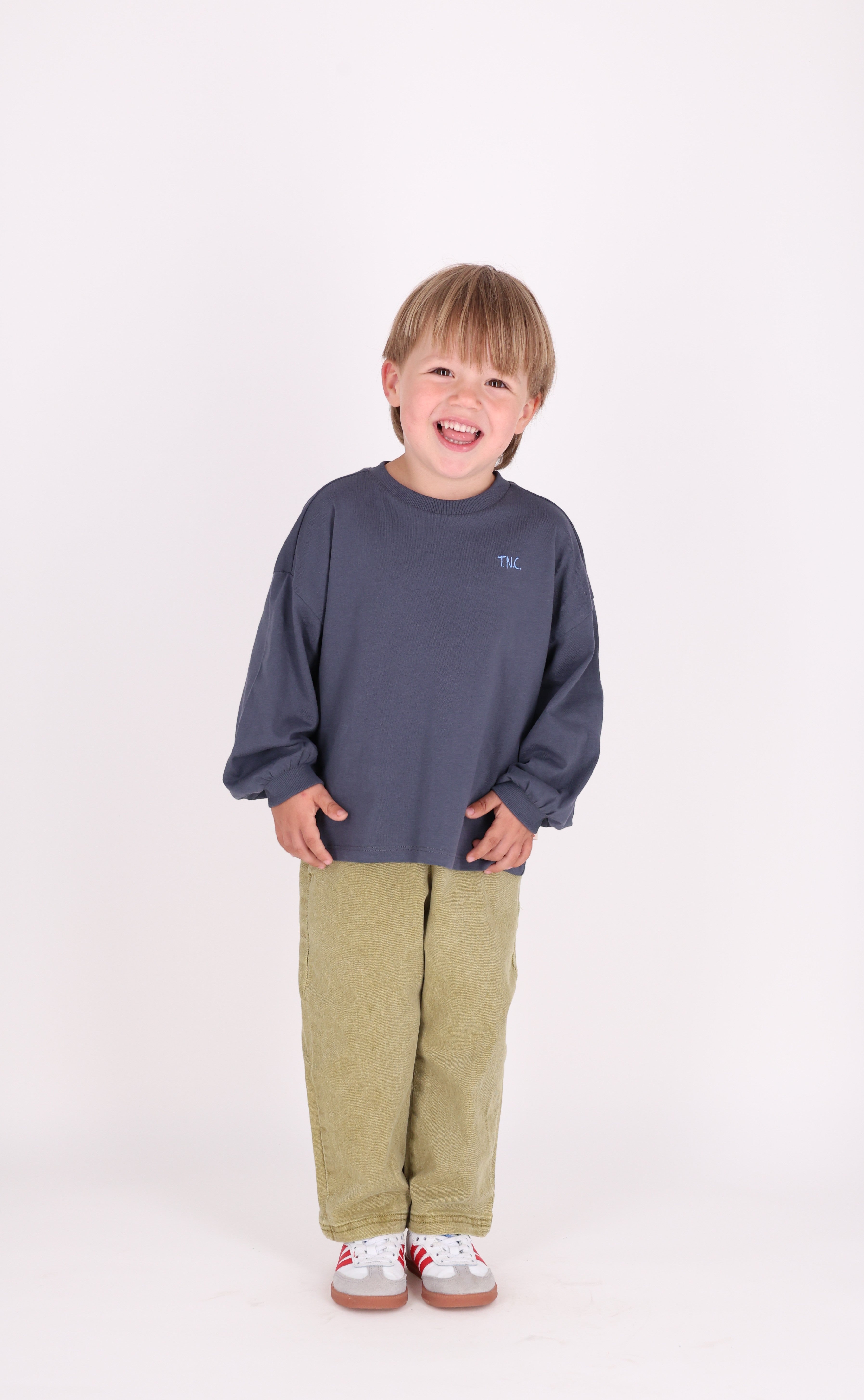 LOU LONGSLEEVE DONKERBLAUW FULL HOUSE