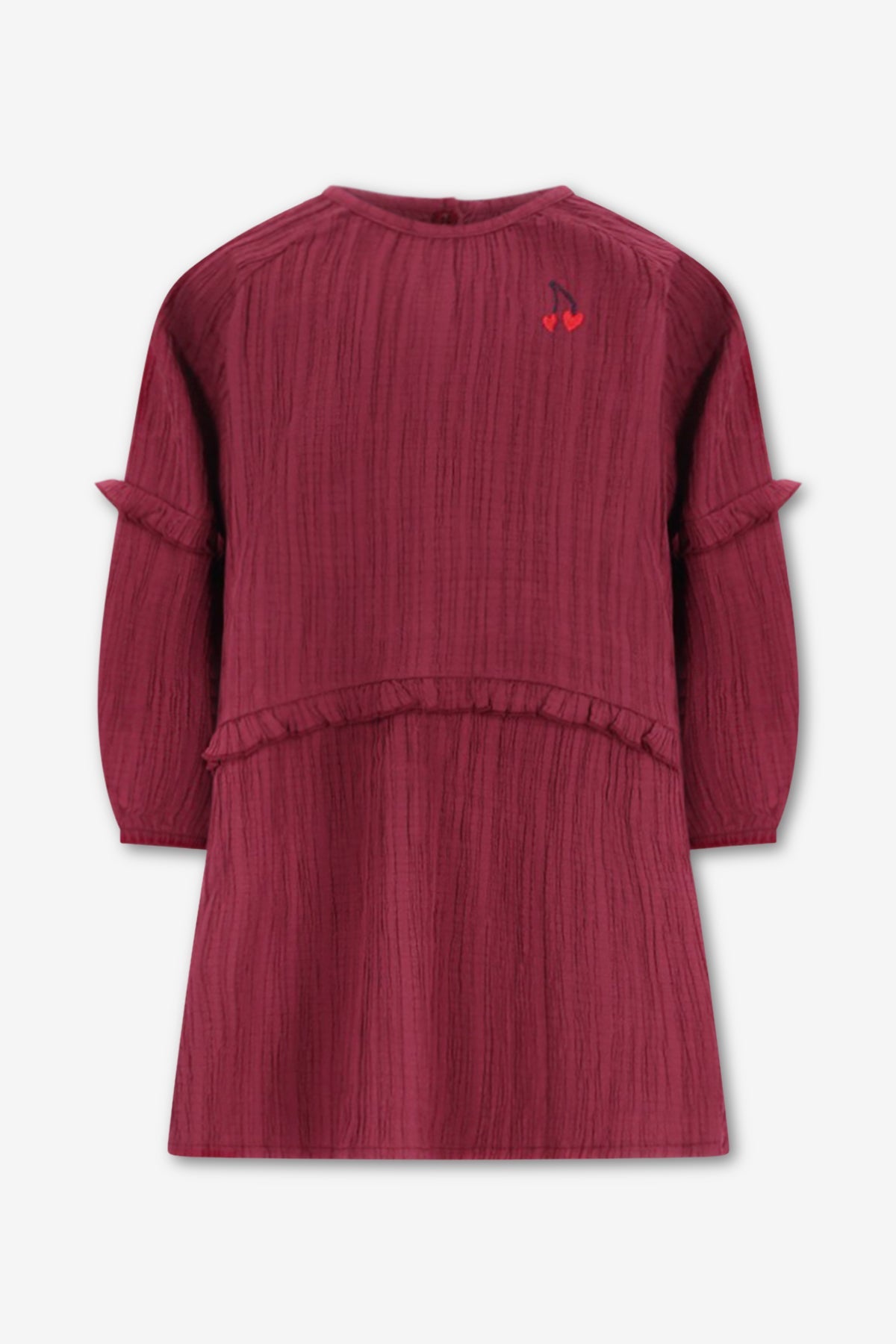 VALERIE DRESS BURGUNDY FULL HOUSE
