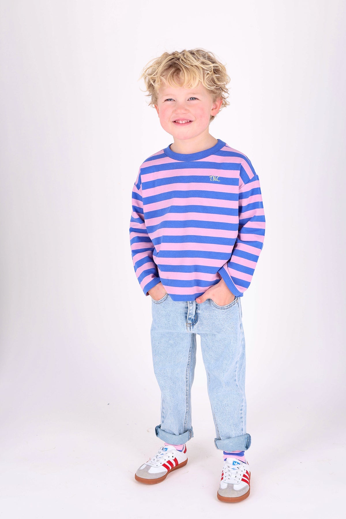 Riley denim broek Light Denim