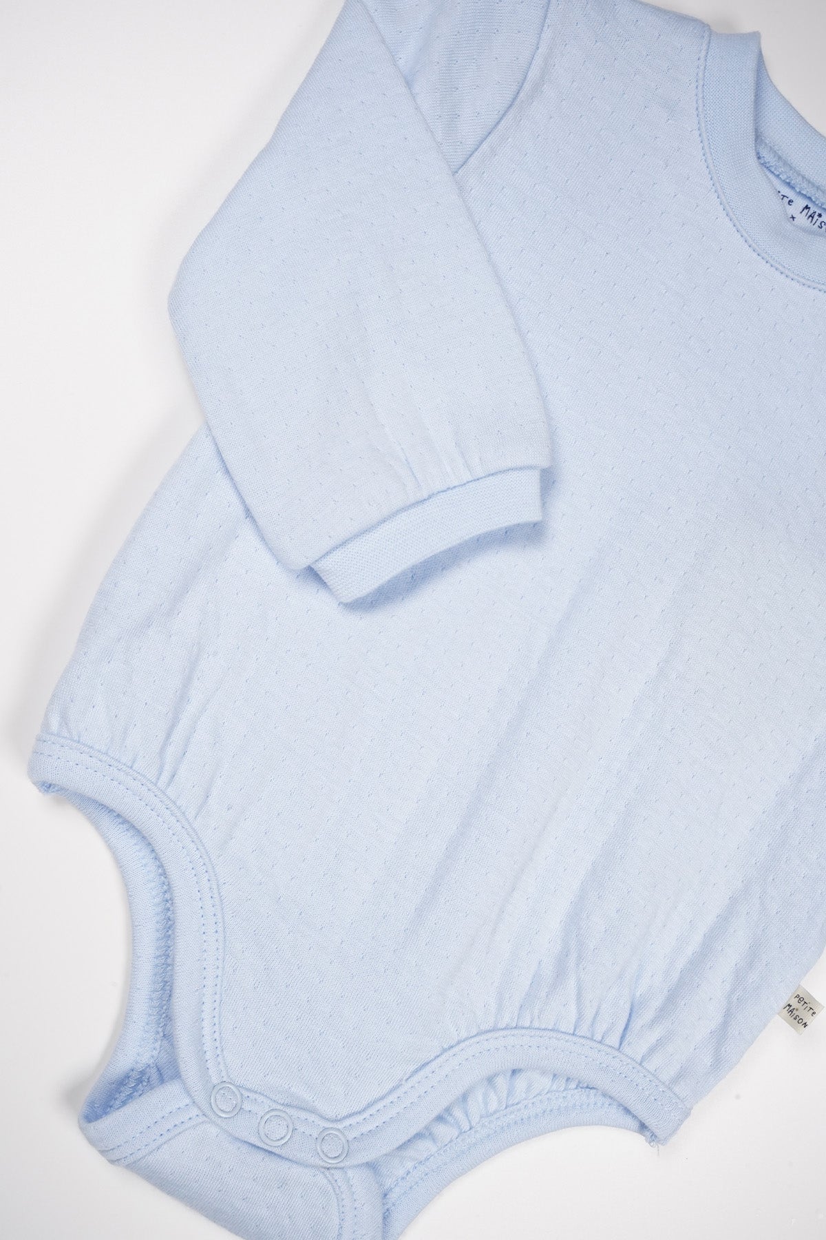 Petite Maison Scout Boxy Oversized Romper Heather Blue