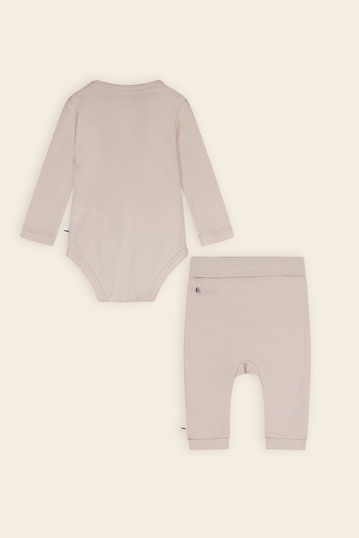 Petite Maison Stormy 2-delige Set: Romper+Jogger Legging Oatmeal