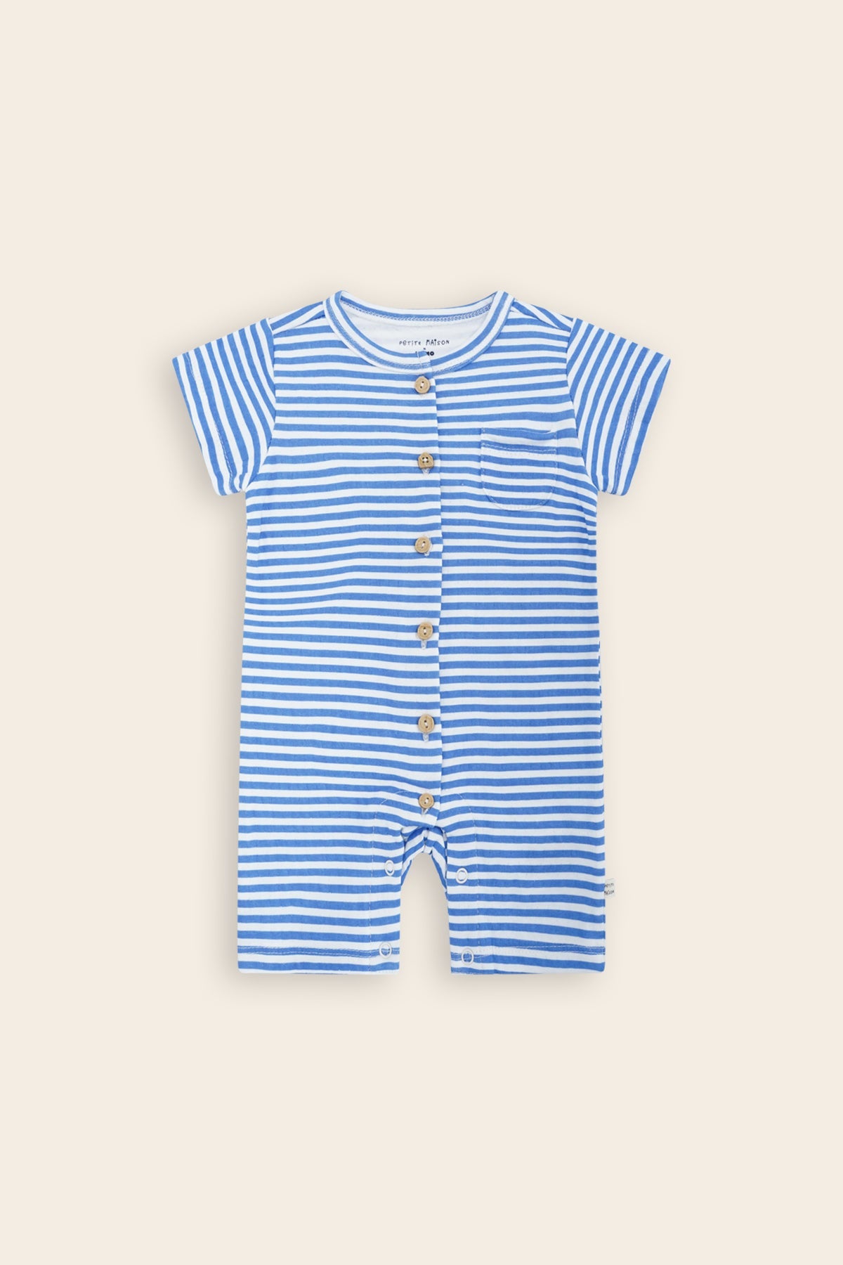 Petite Maison Sem Zomers Speelpakje Strepenprint Blauw