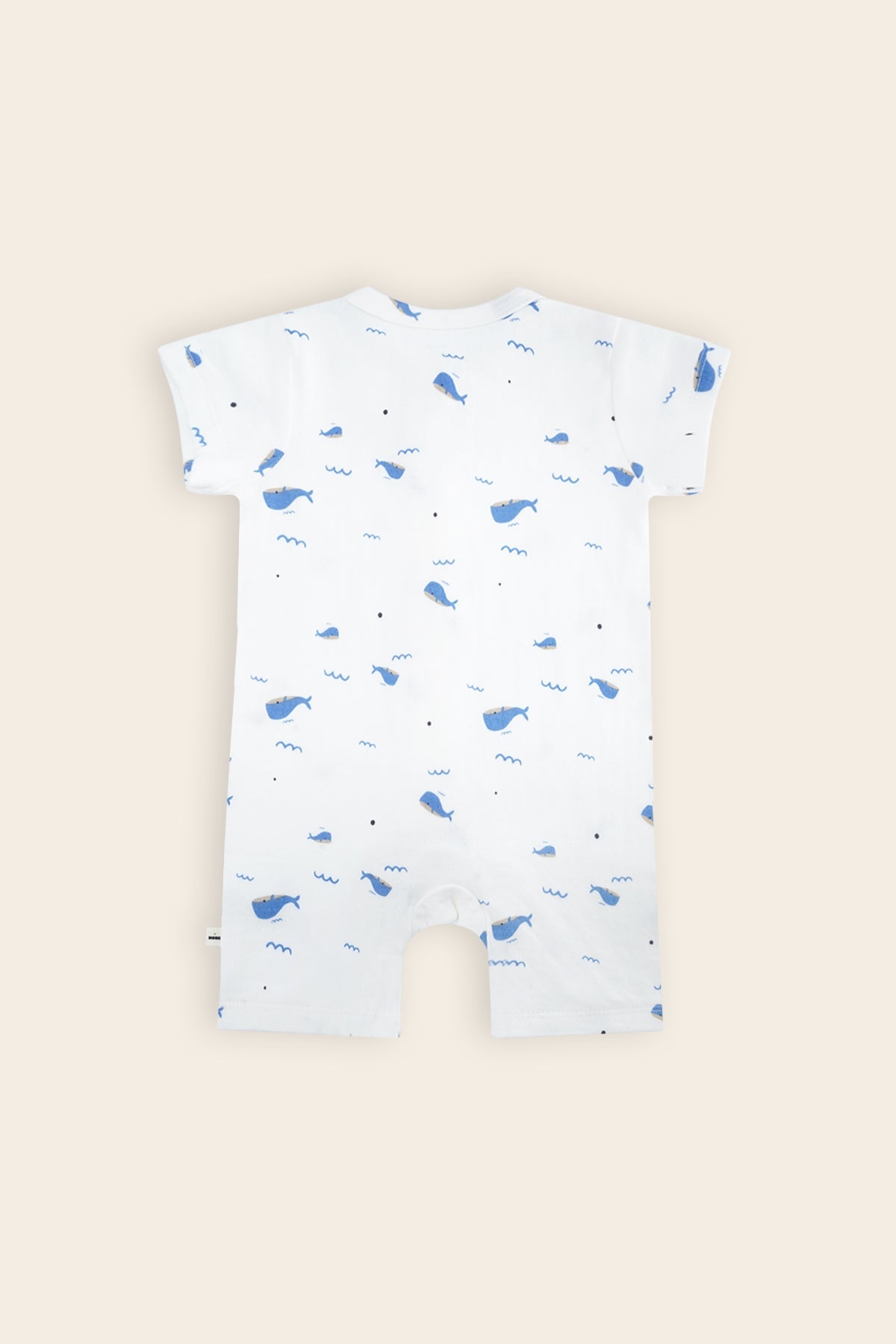 Petite Maison Sem Zomers Speelpakje Walvisprint Blauw