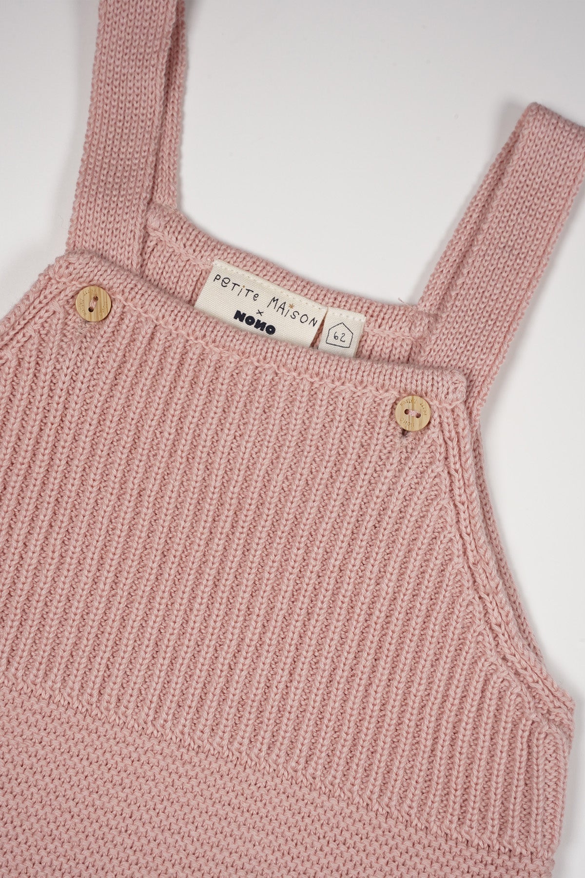 Petite Maison Seyo Gebreide Salopet Pastel Pink