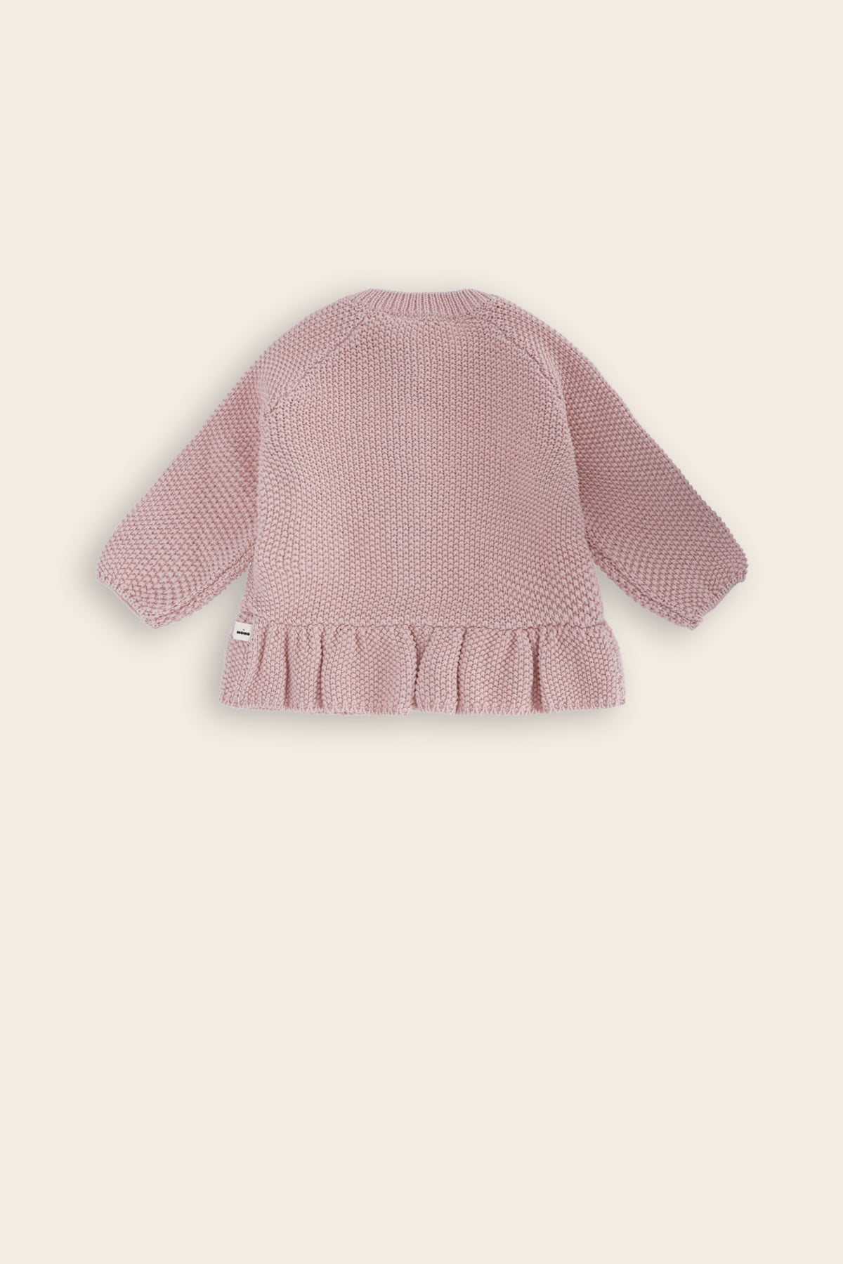 Petite Maison Kimo Gebreid Vest met Ruffle Roze