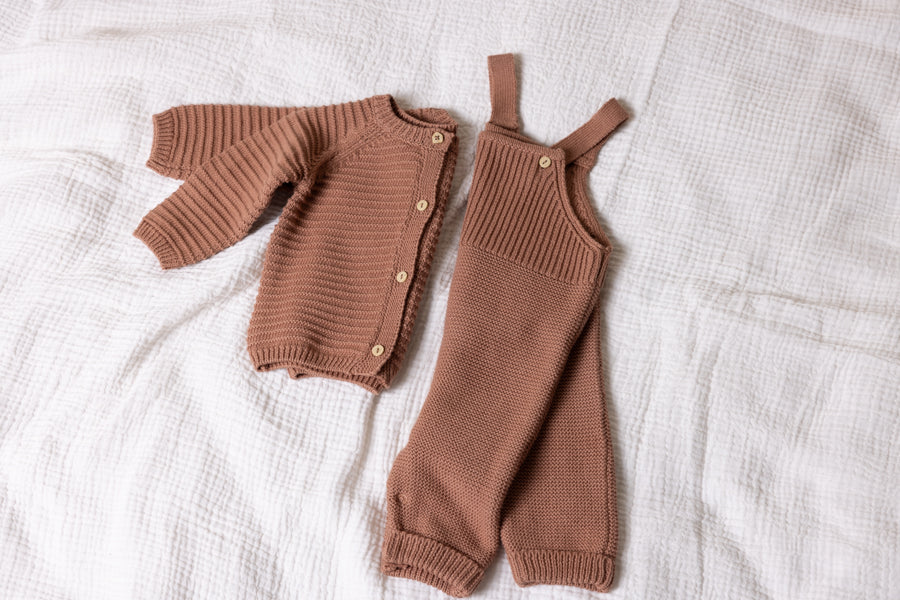 Petite Maison Kiki Gebreid Vest Bruin