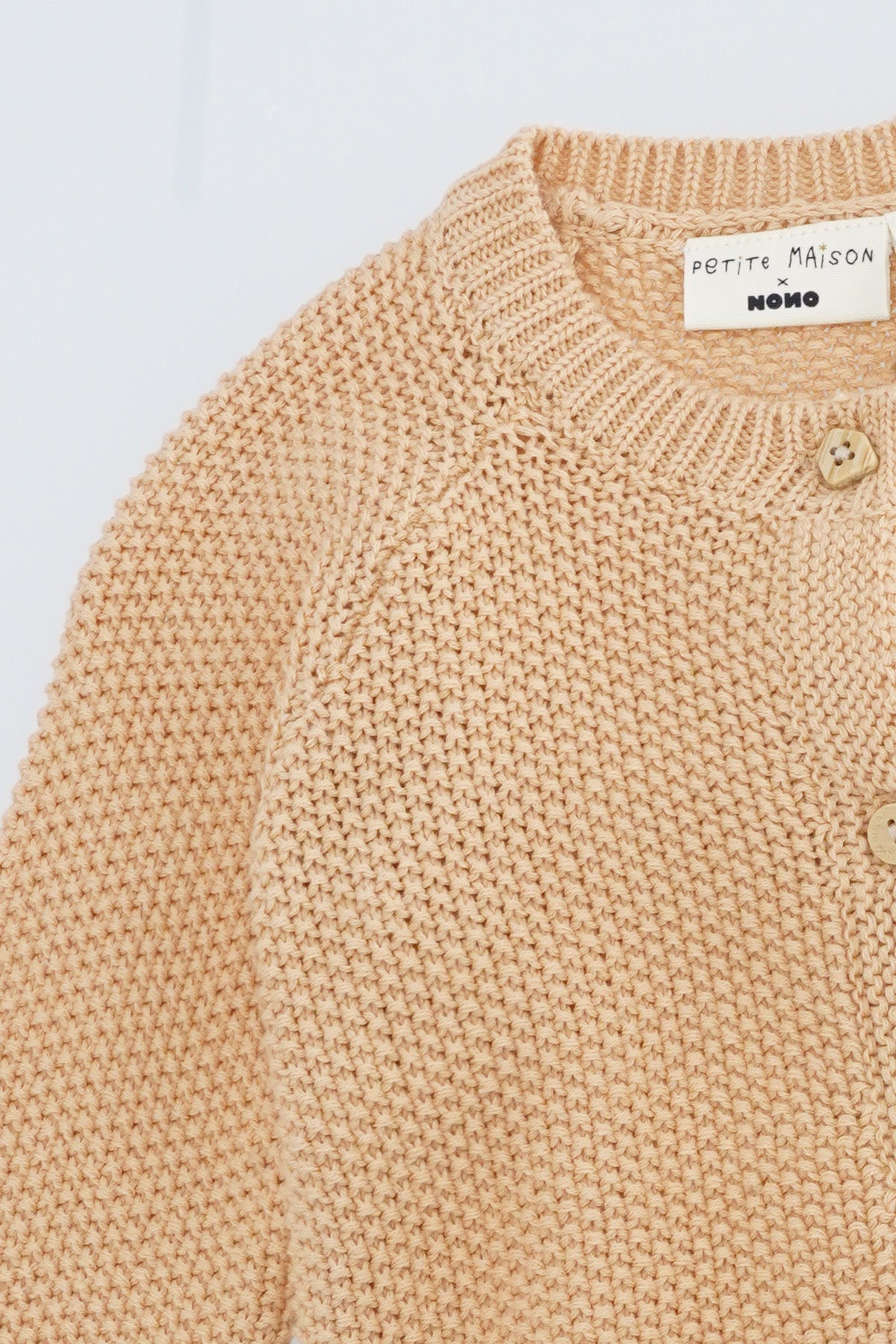 Petite Maison Kiki Gebreid Vest Oranje