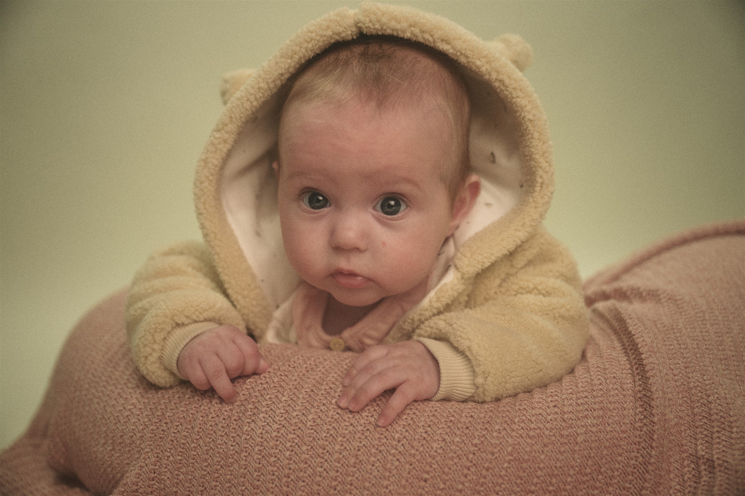Petite Maison Keddy Teddy Jasje met Capuchon Oatmeal