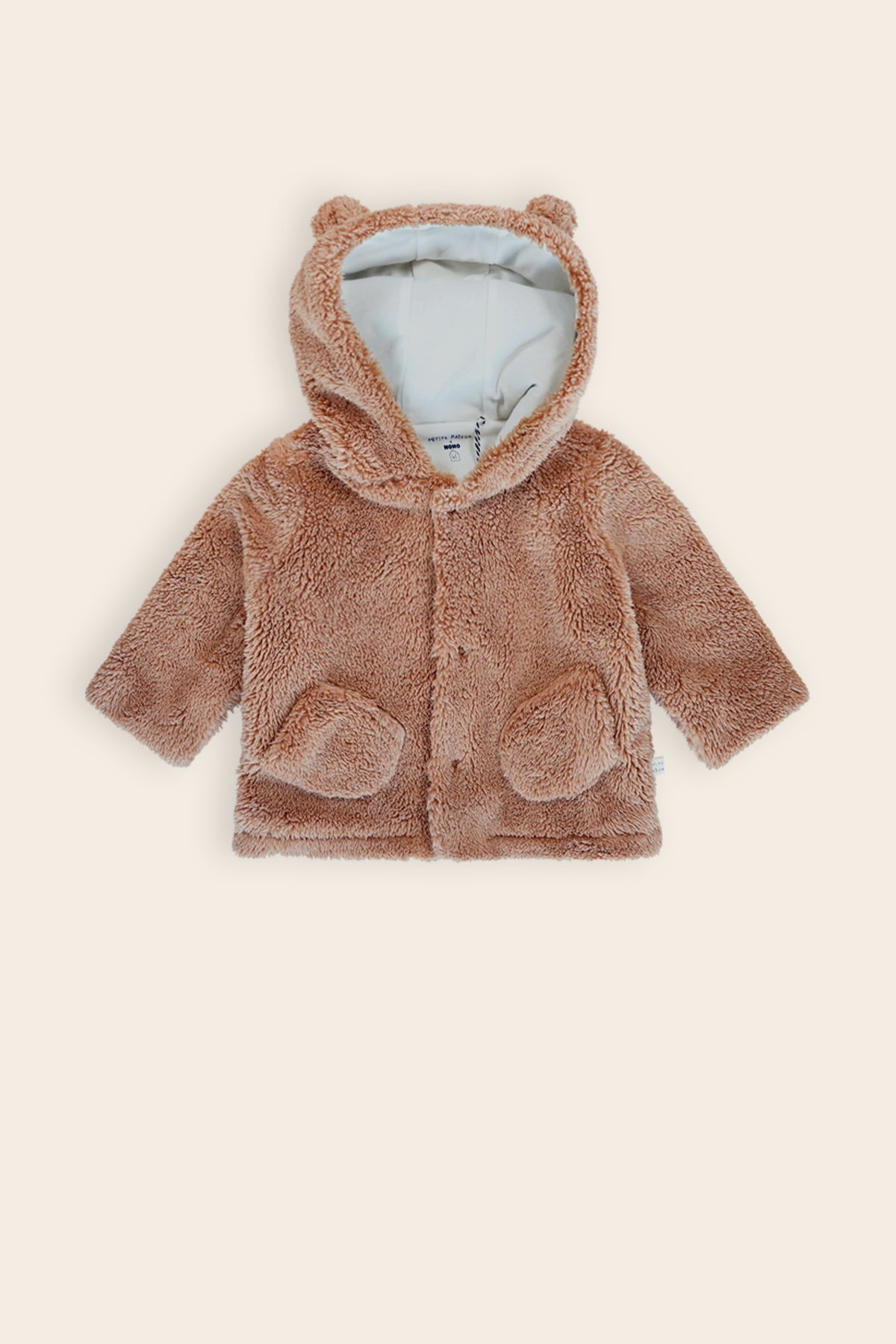Petite Maison Keddy Teddy Jasje met Capuchon Bruin