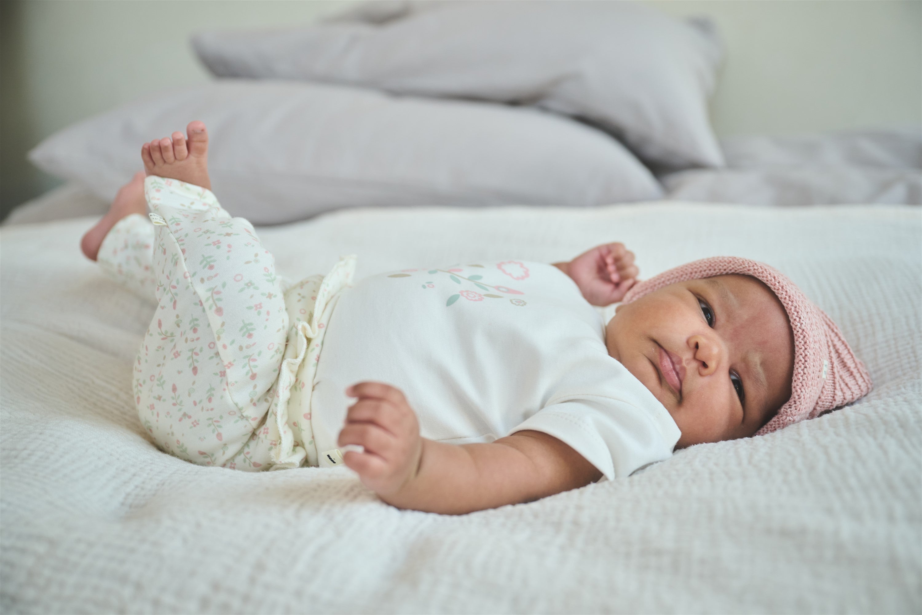 Petite Maison Kai T-Shirt mit Print Naturweiß