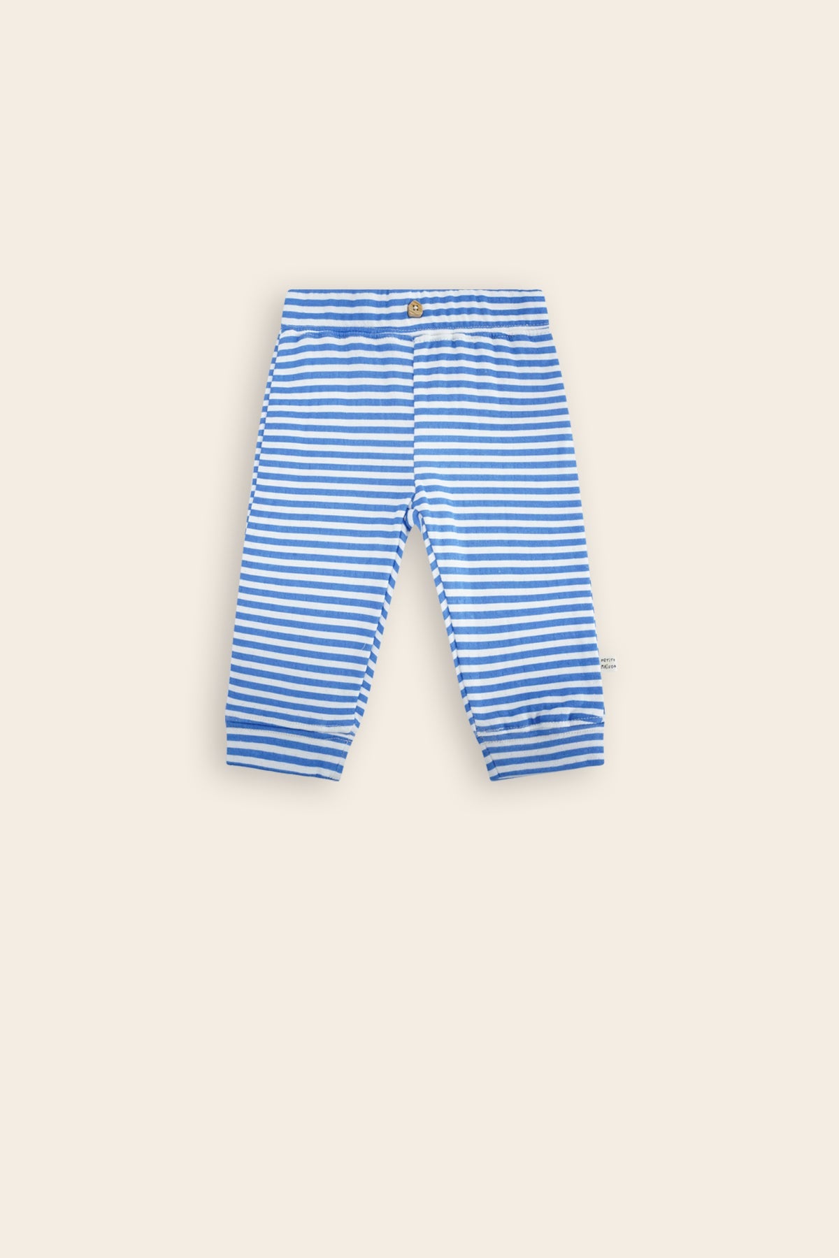 Sky Jerseyhose mit Knopfleiste und Streifenmuster Blau