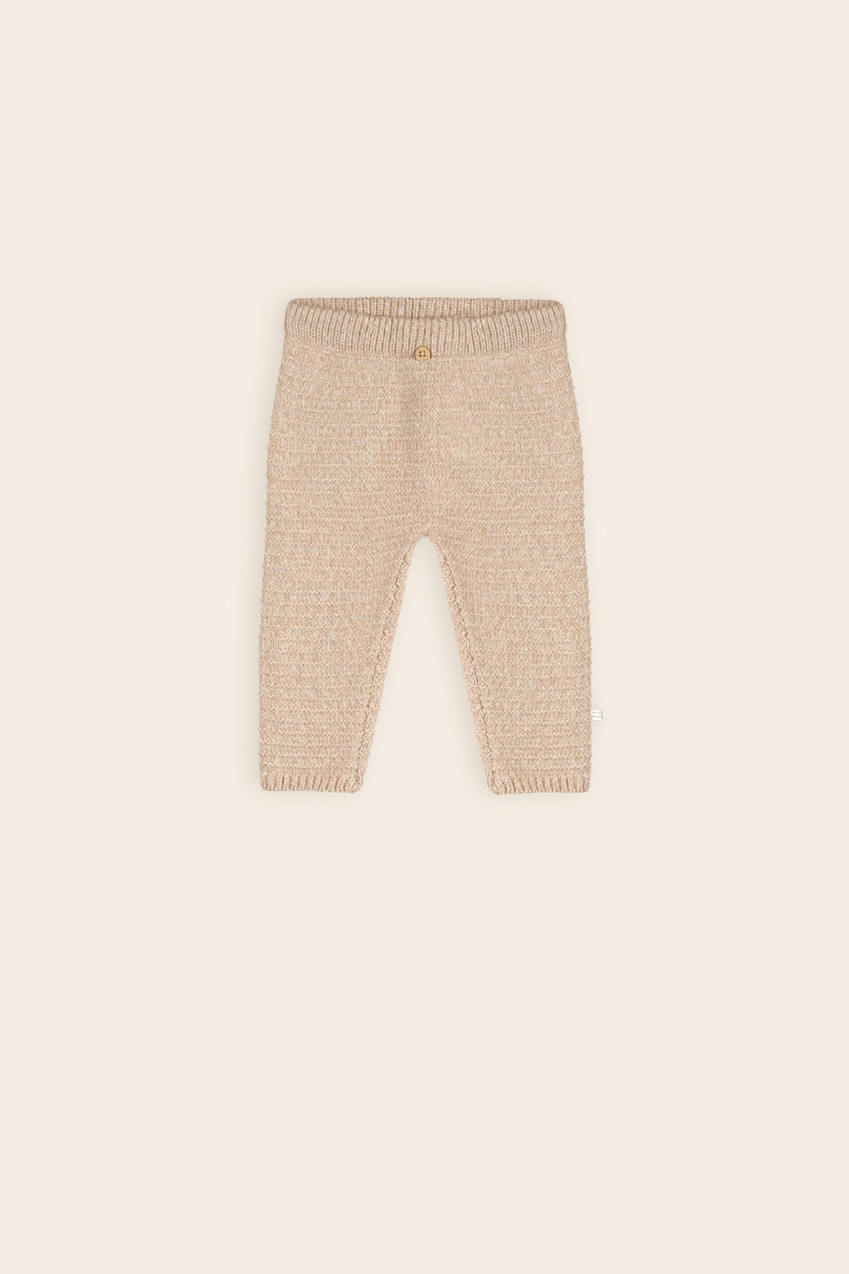 Seol Gebreide Broek Oatmeal