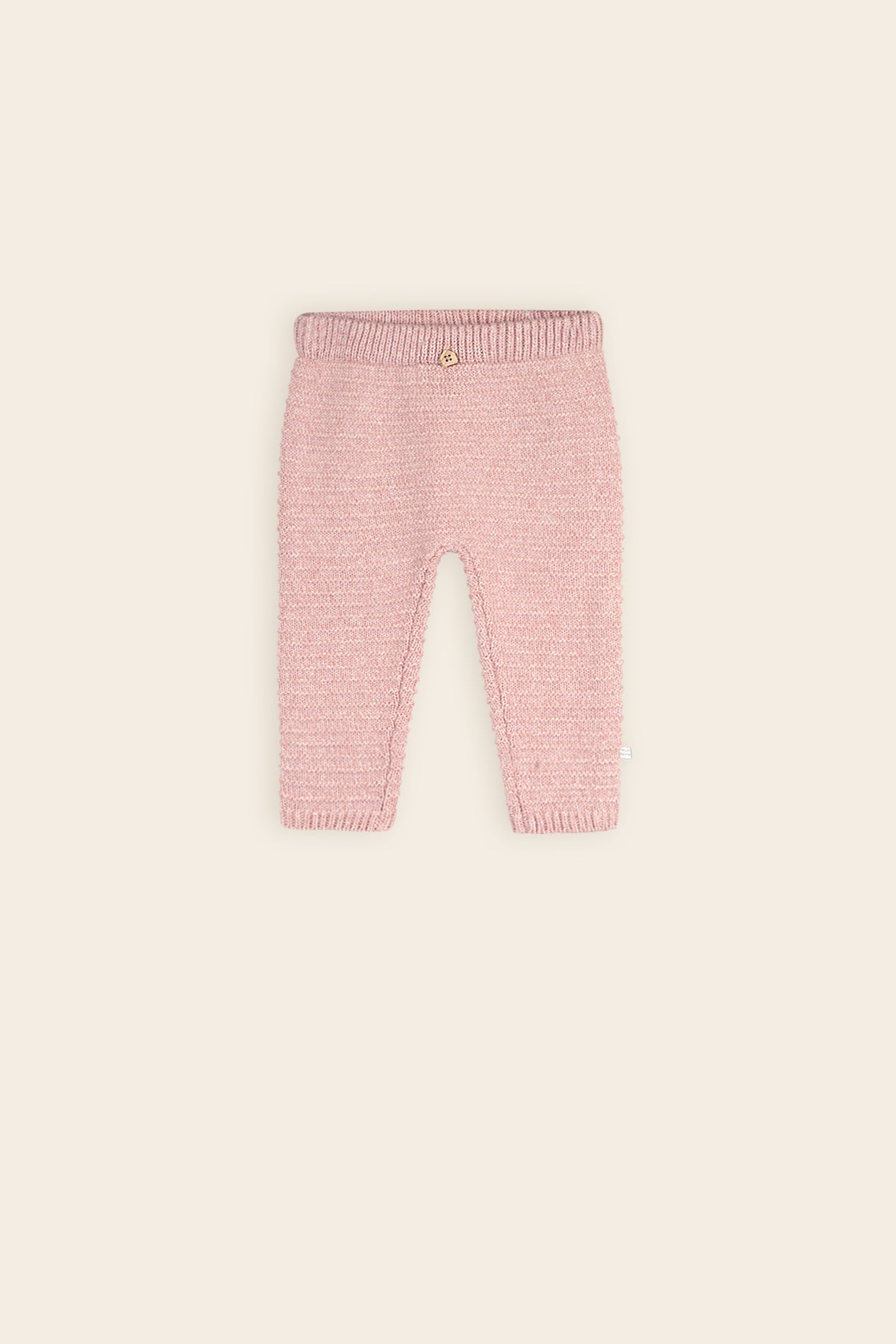 Seol Gebreide Broek Pastel Pink