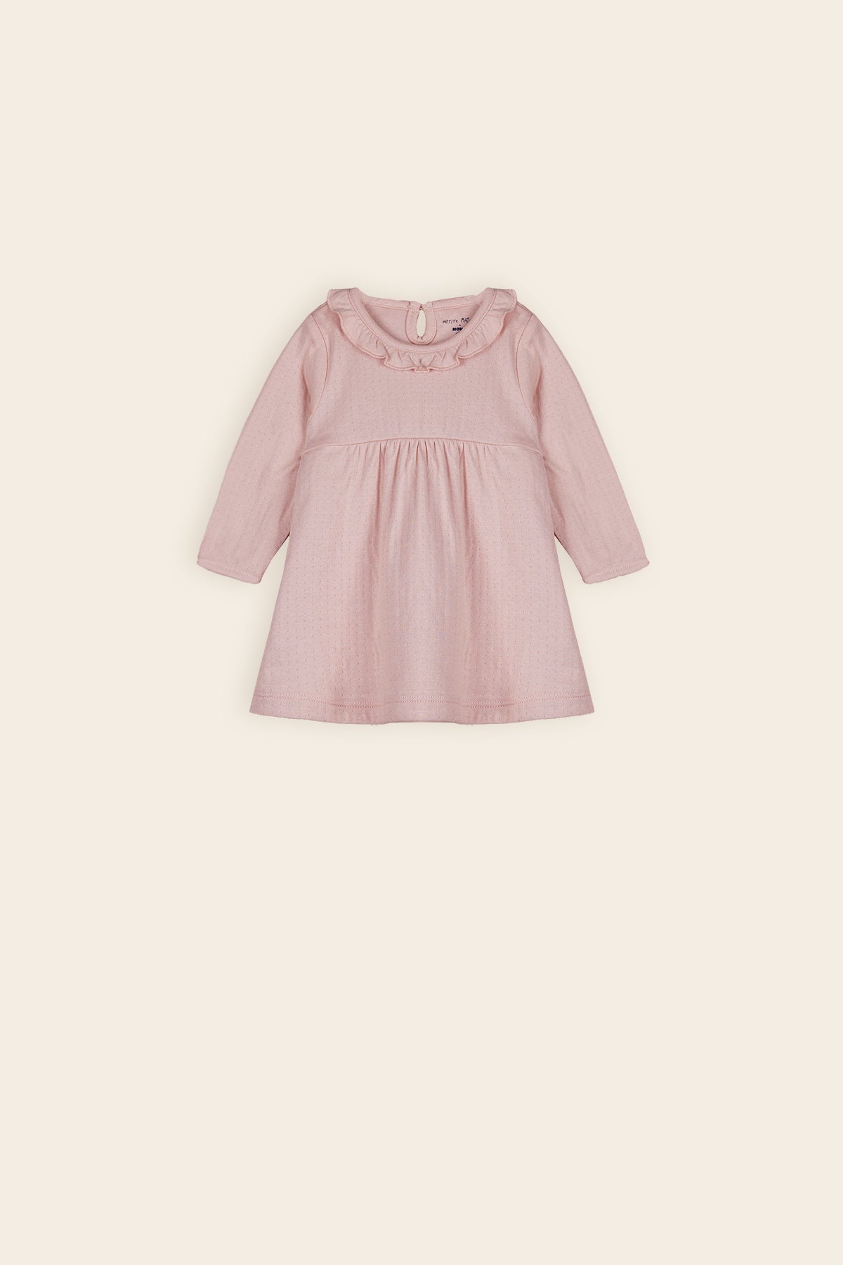 Petite Maison Max Jurk met Ruffle detail Pastel Pink