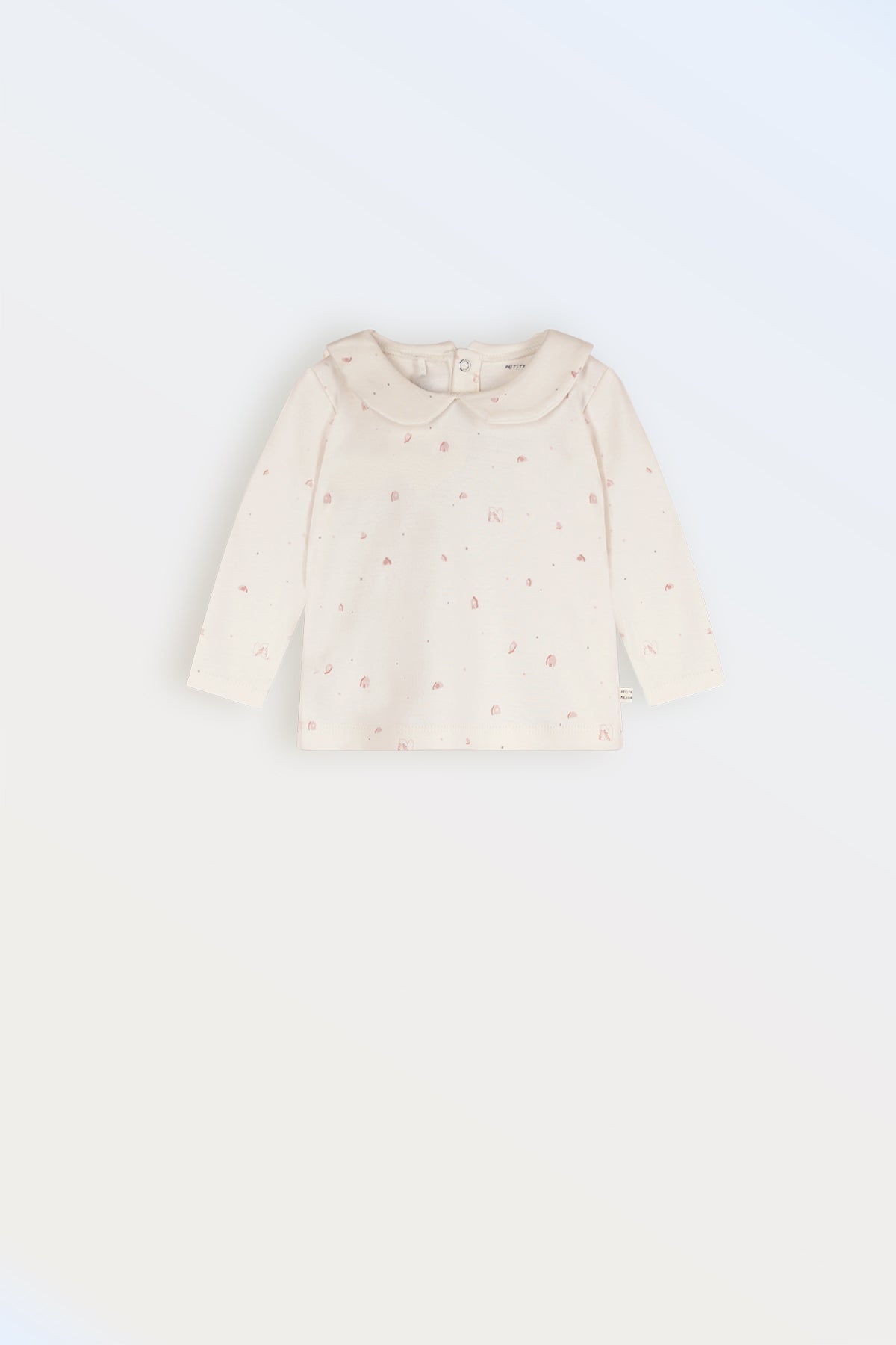 Baby TBlouses Ronde Kraag Roze Print