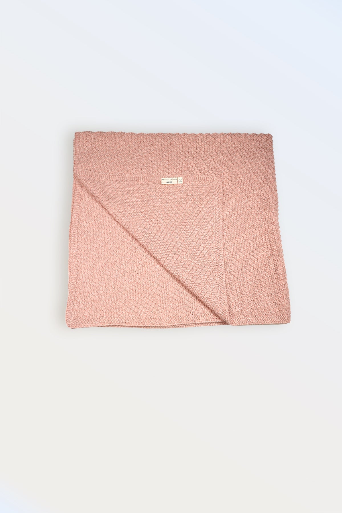 Baby Gebreide Deken 90cmx90cm Roze