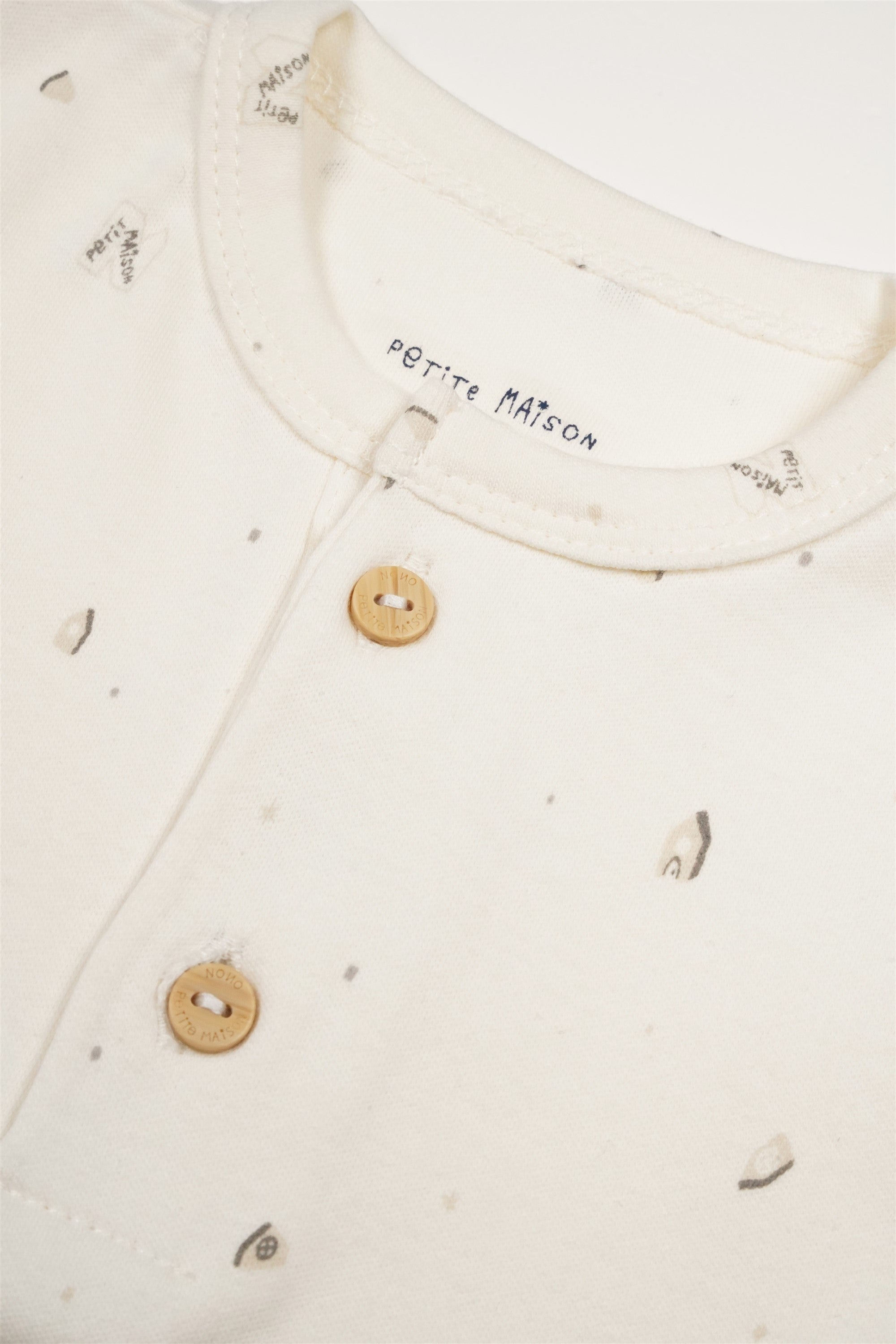 Baby TBlouses Grijs Geprint