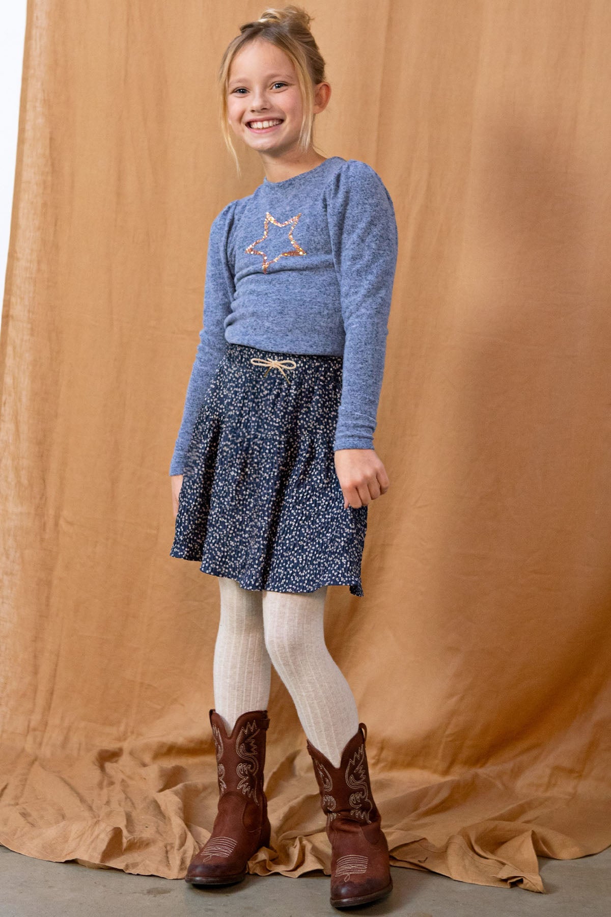 LikeFLO Top Eleah Jeans Blue - LikeFlo