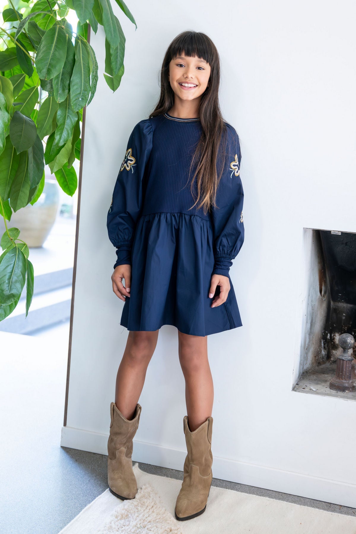 LikeFLO Dress Minthe Navy - LikeFlo