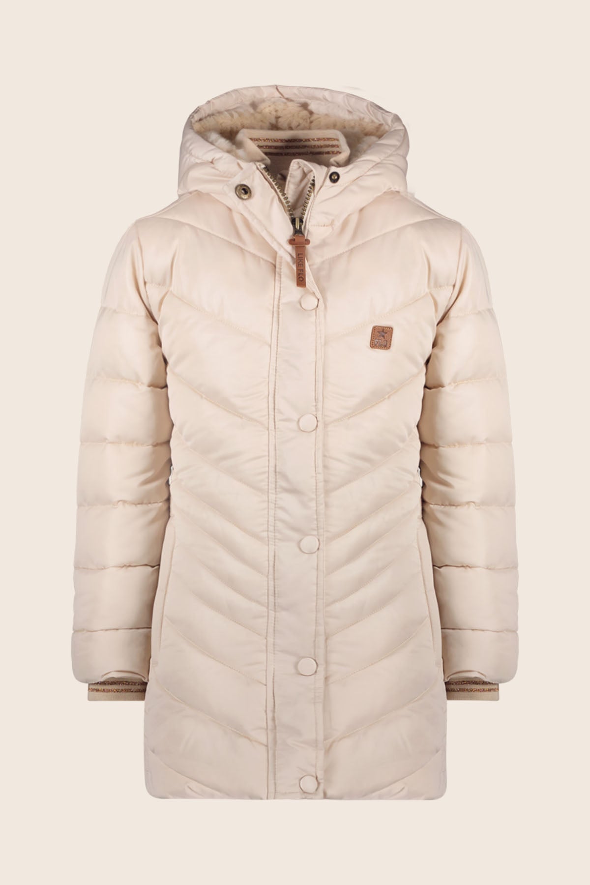 LikeFLO Girls Alina Flo Girls Quilted Jacket Long Kit - LikeFlo