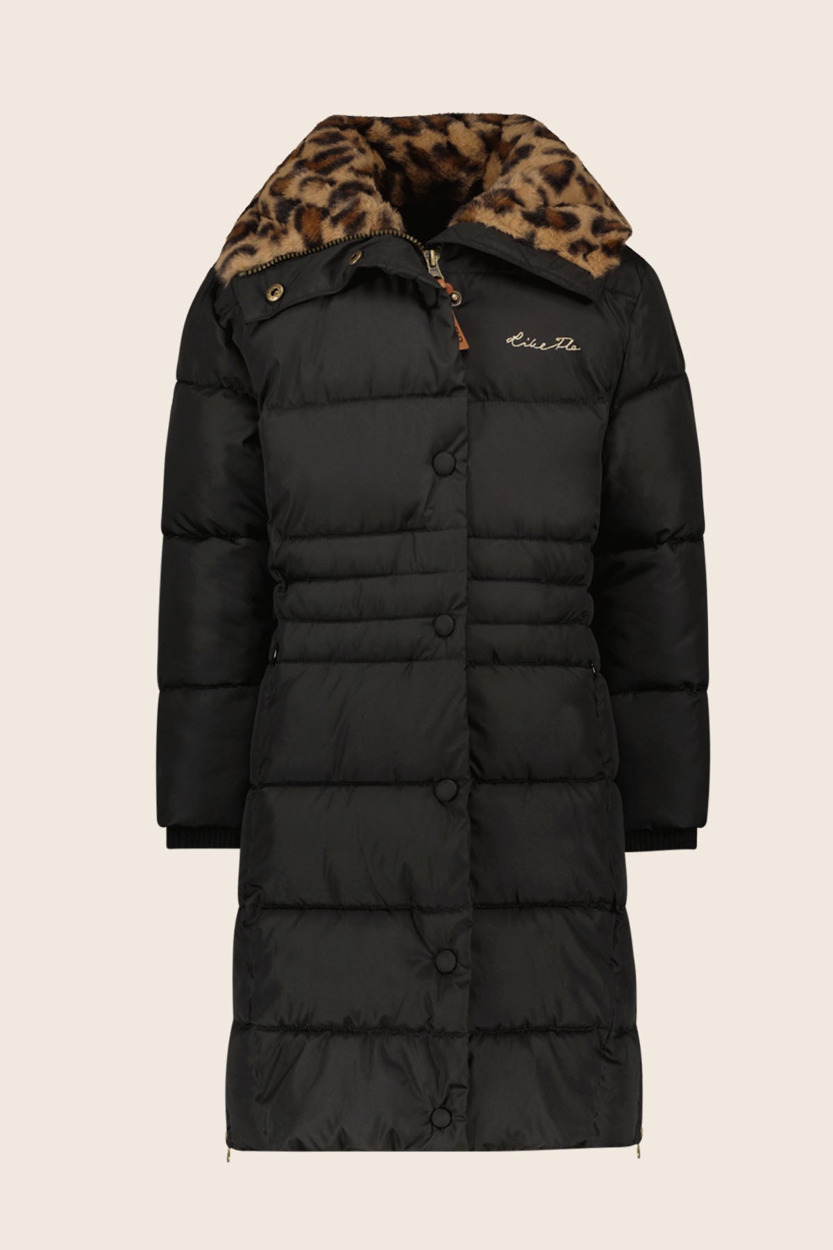 LikeFLO Girls Abby Flo Girls Long Fancy Hooded Jacket Antra - LikeFlo