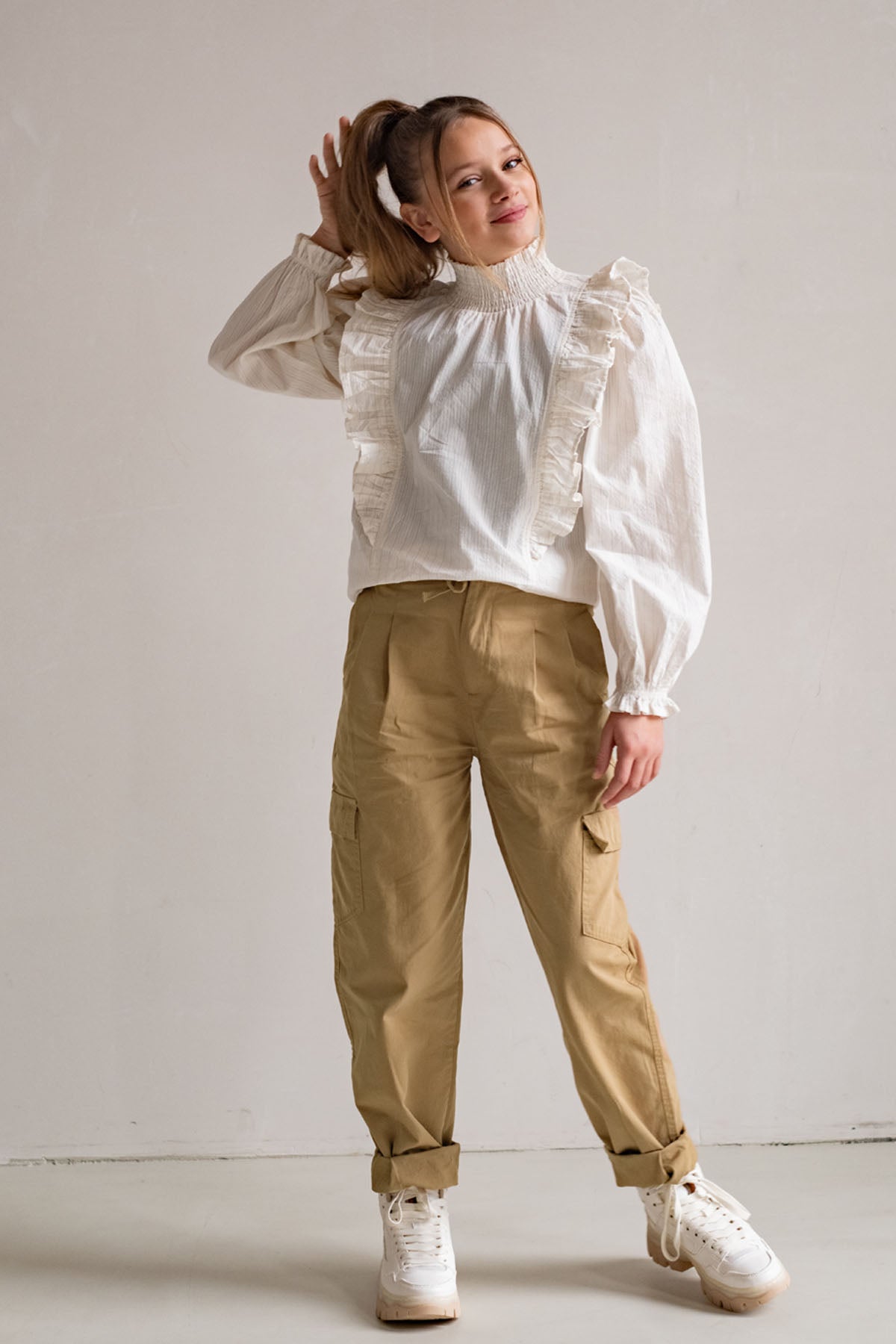Like Flo Blouse Cato Wit