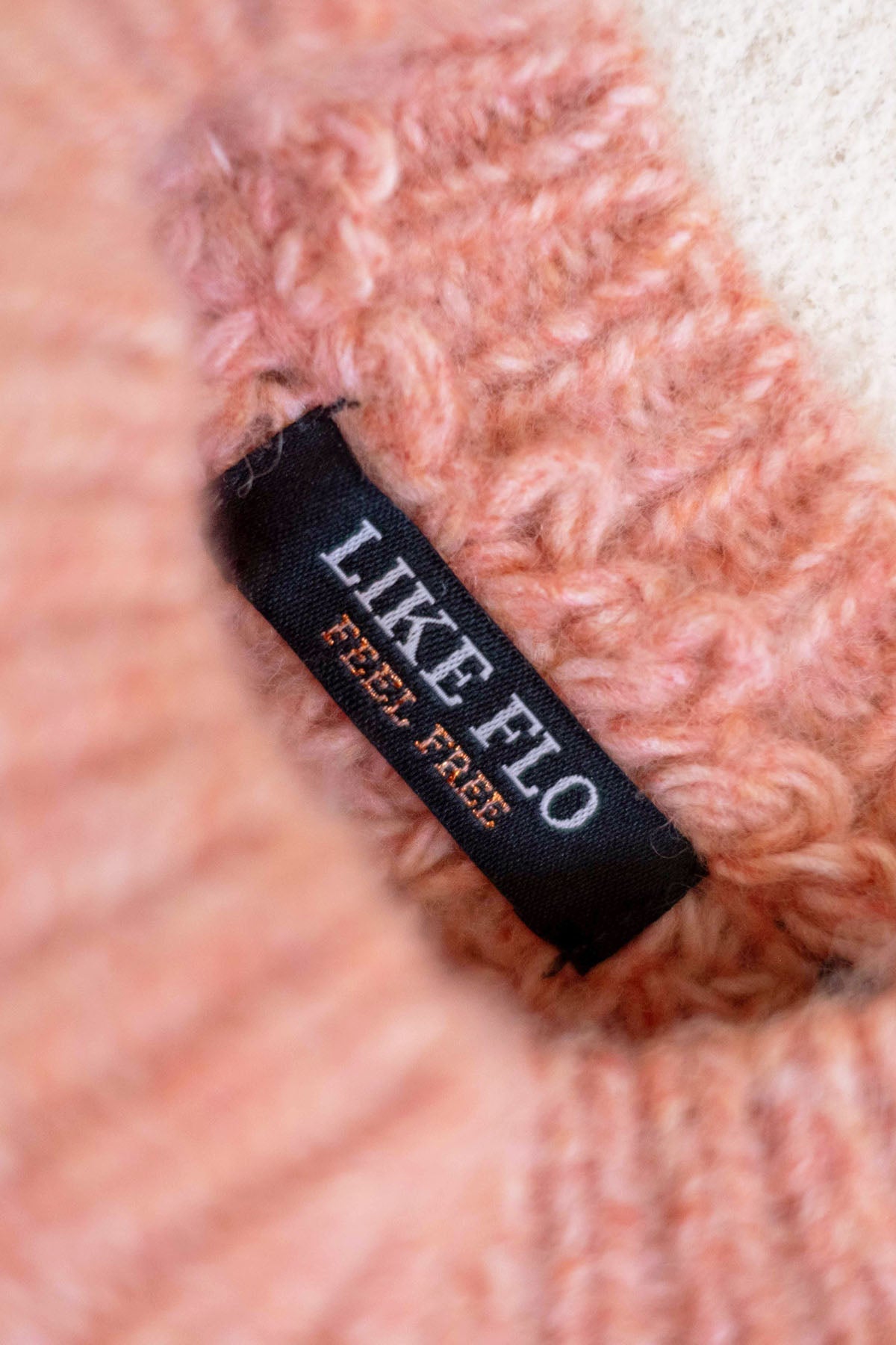 Door Sweater Oranje