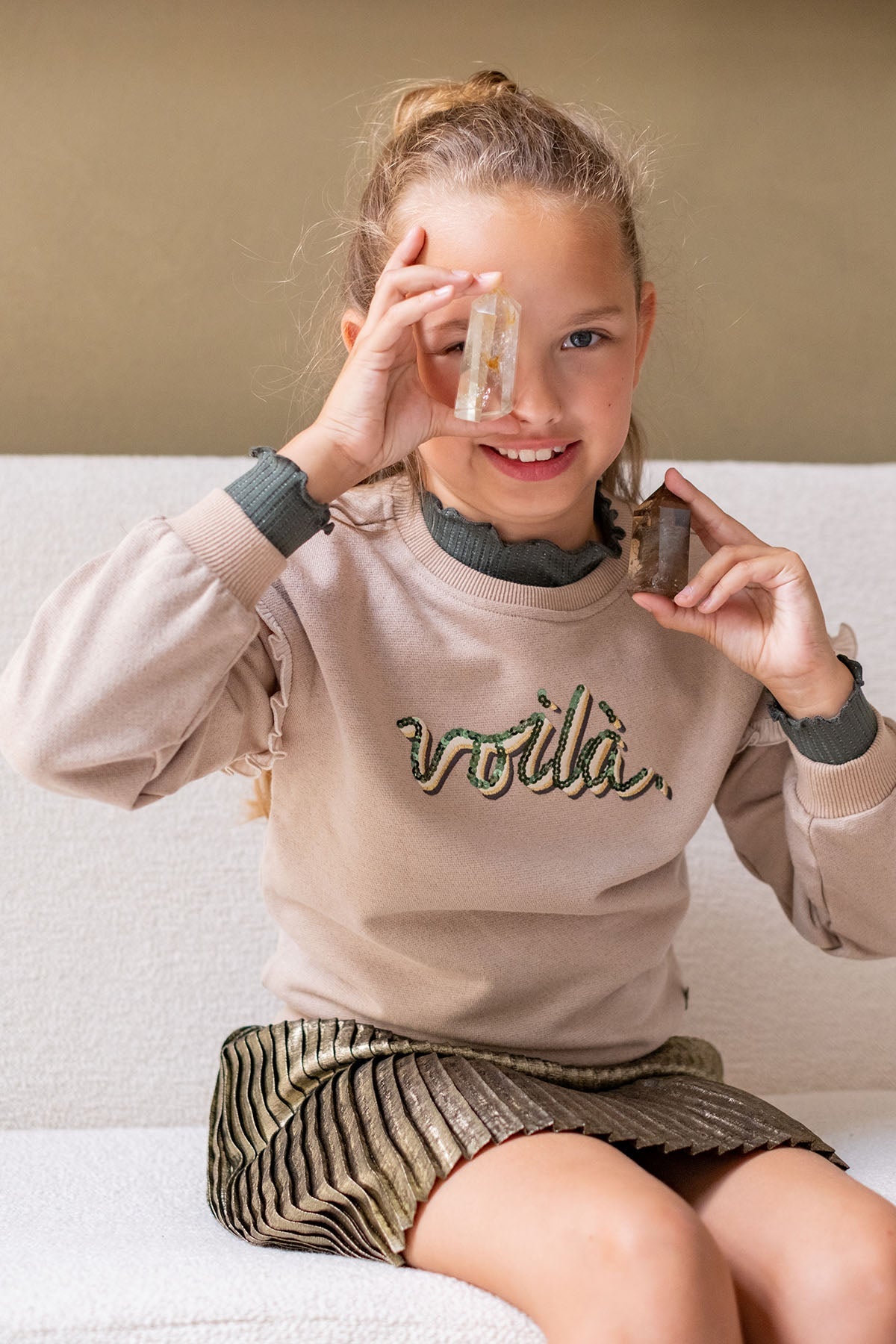 Danee Sweater Goud